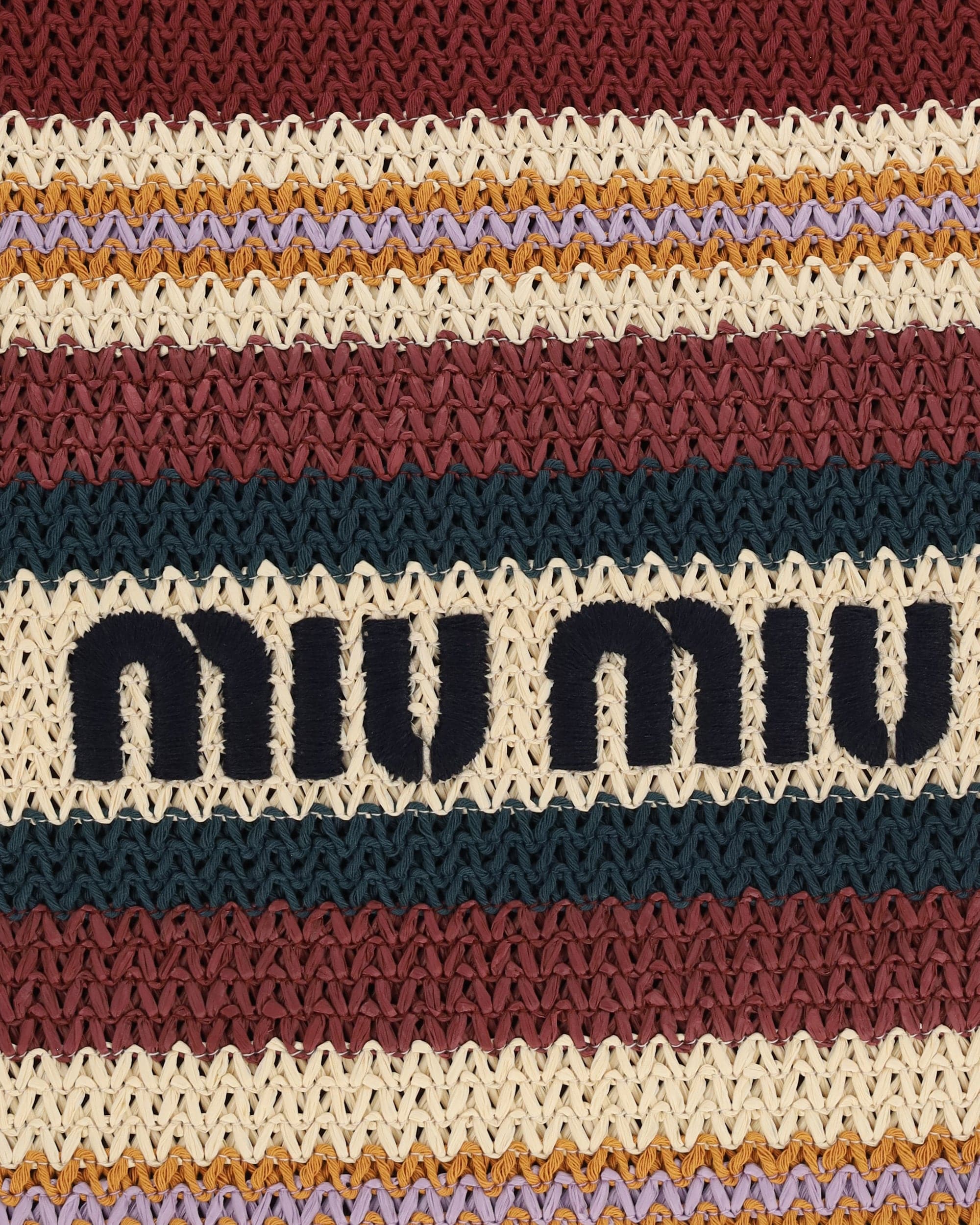 Miu Miu Raffia Tote Bag