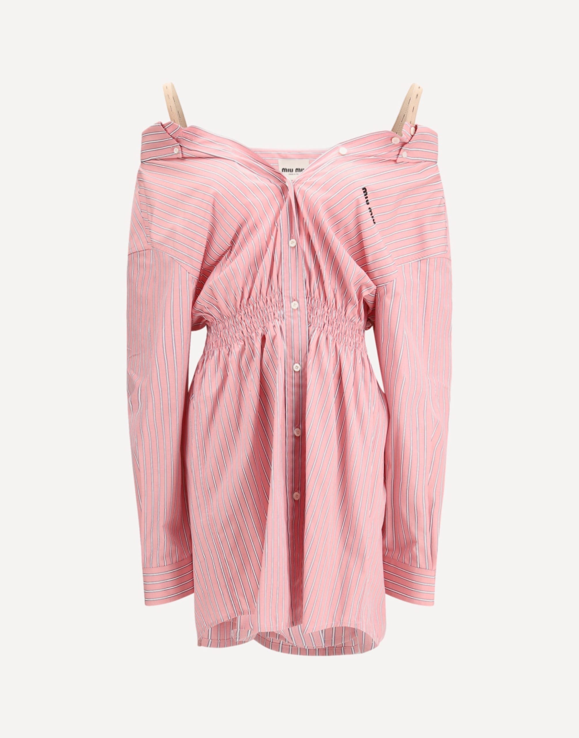 Miu Miu Short Striped Dress