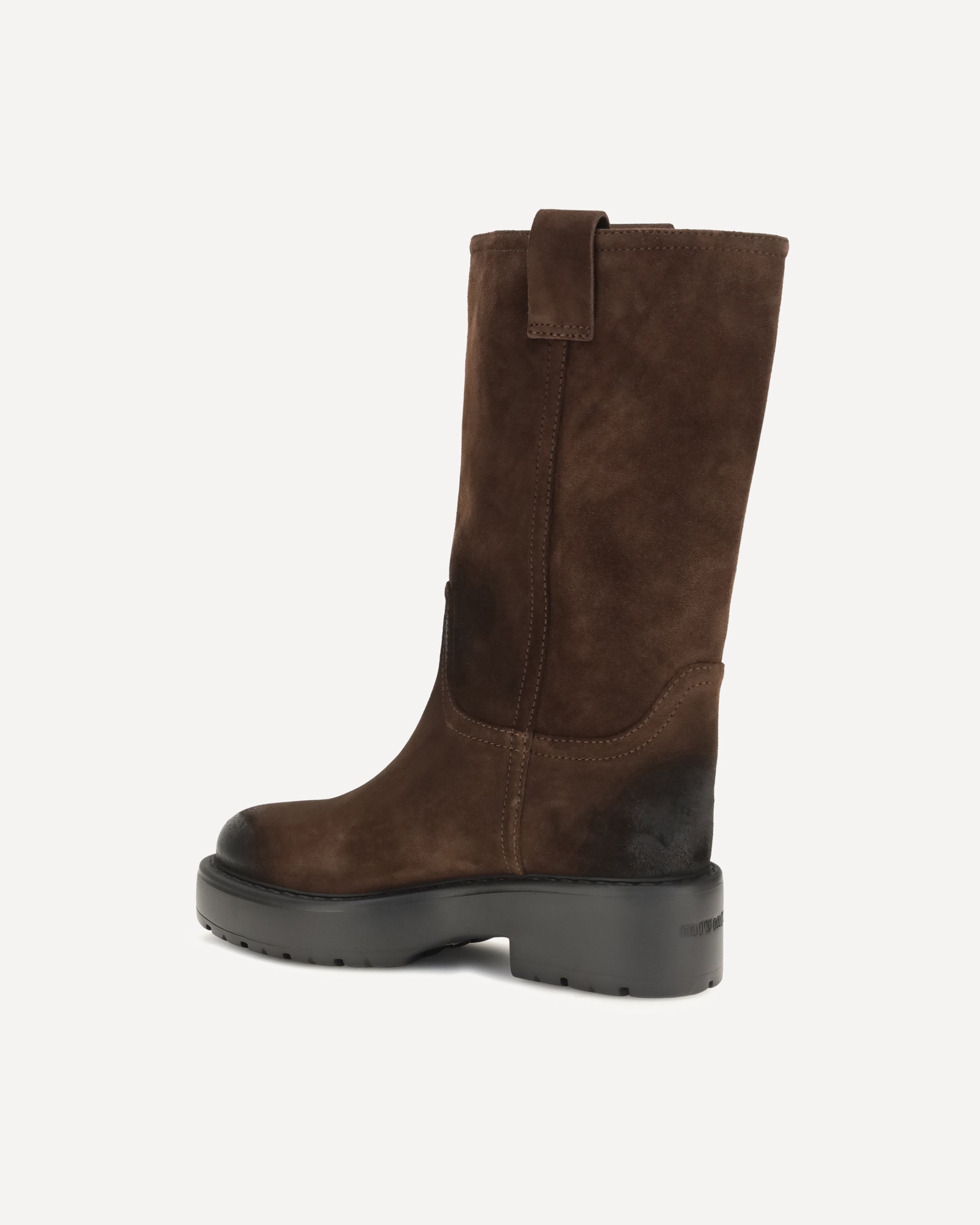 Miu Miu Suede Leather Boots