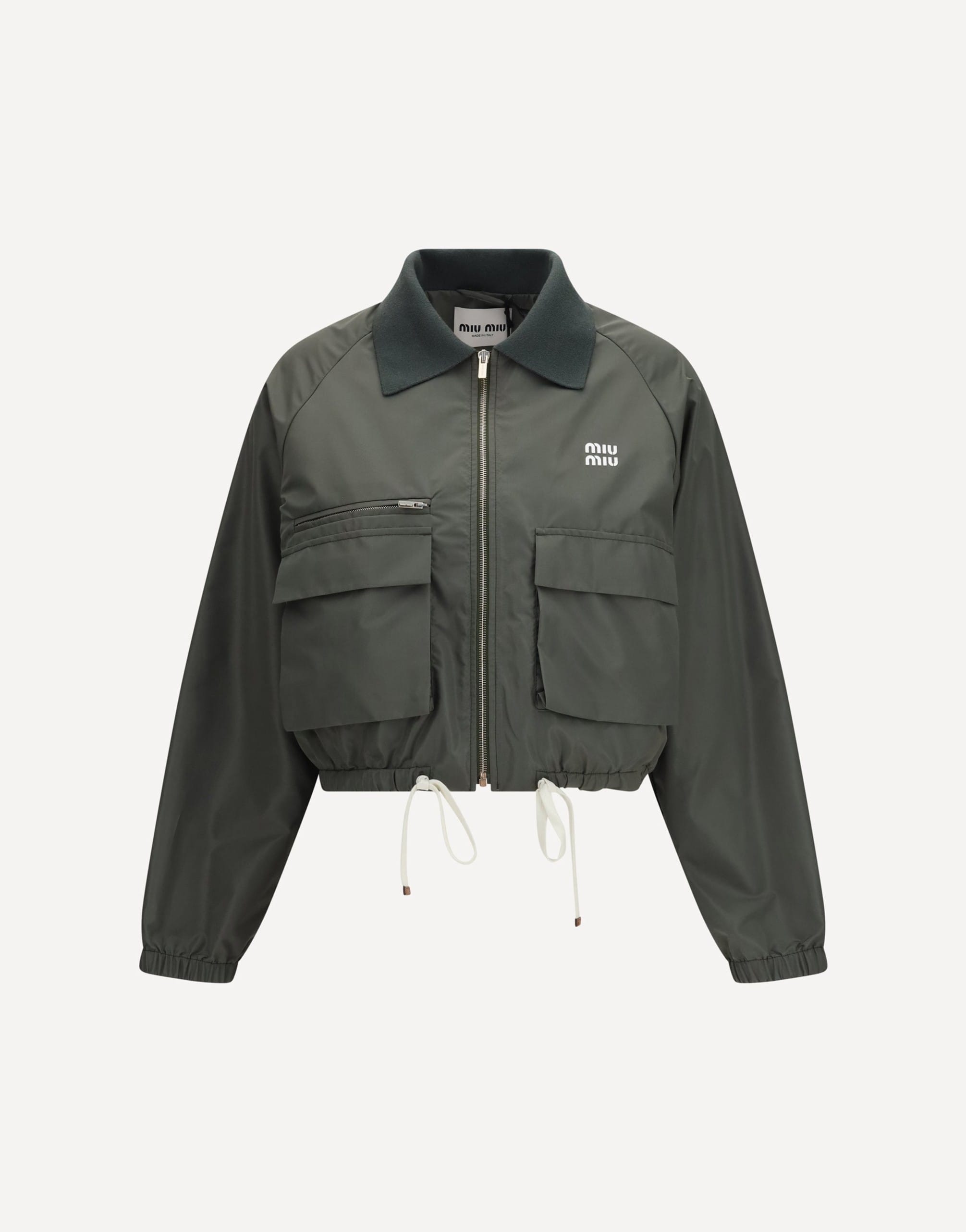 Miu Miu Miu Miu Technical Fabric Jacket