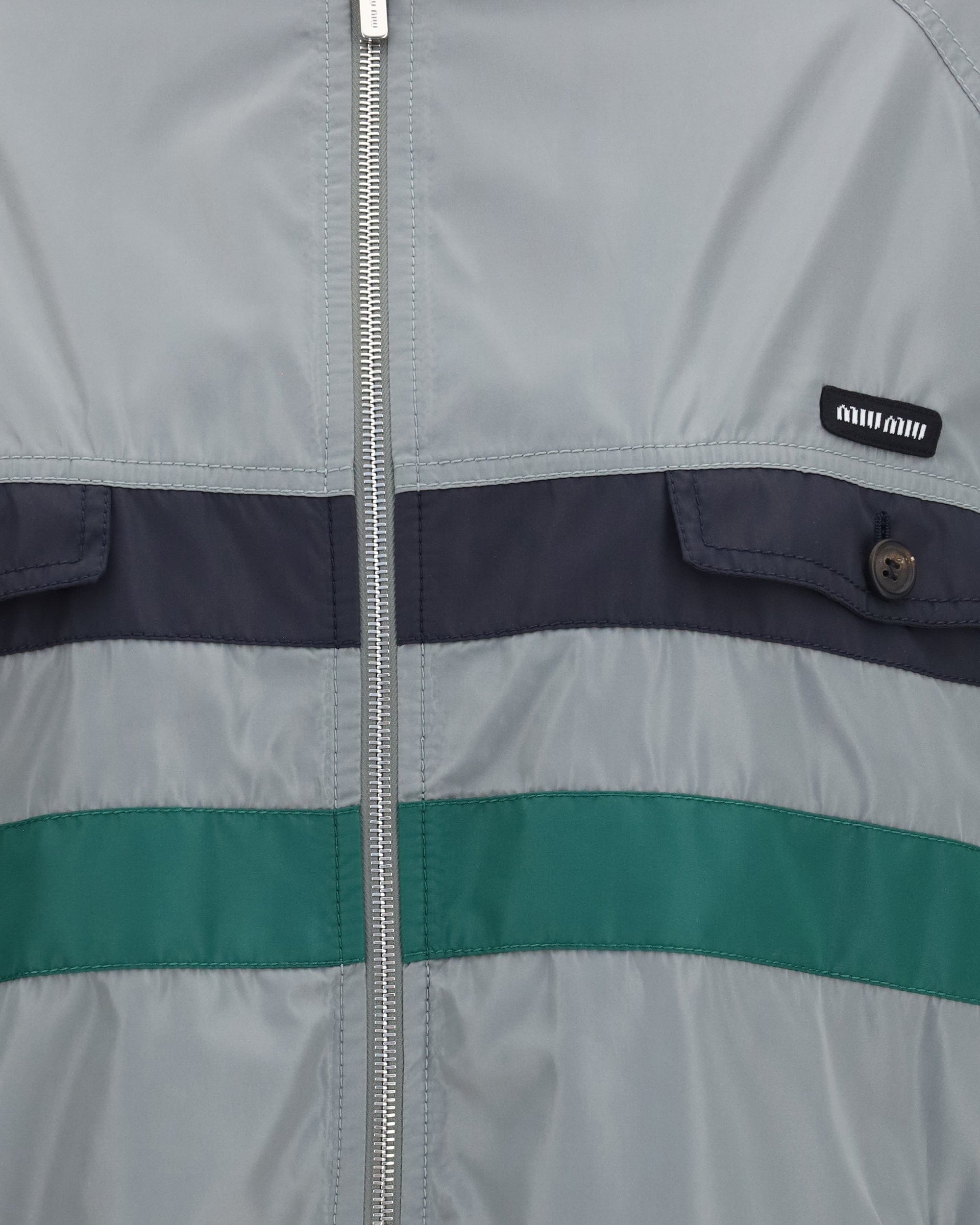Miu Miu Technical Silk Jacket