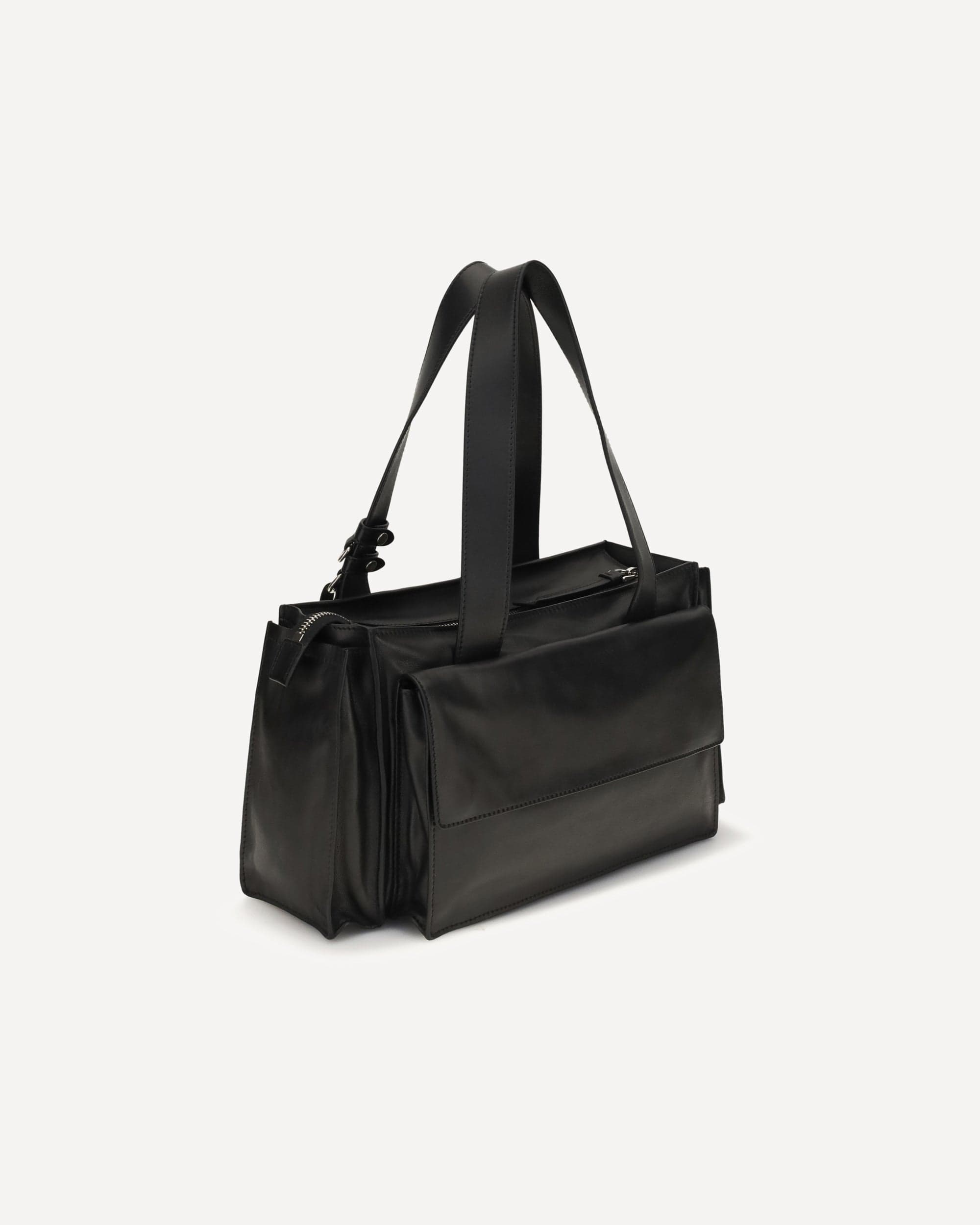 Miu Miu Miu Miu Utilitaire Leather Shoulder Bag