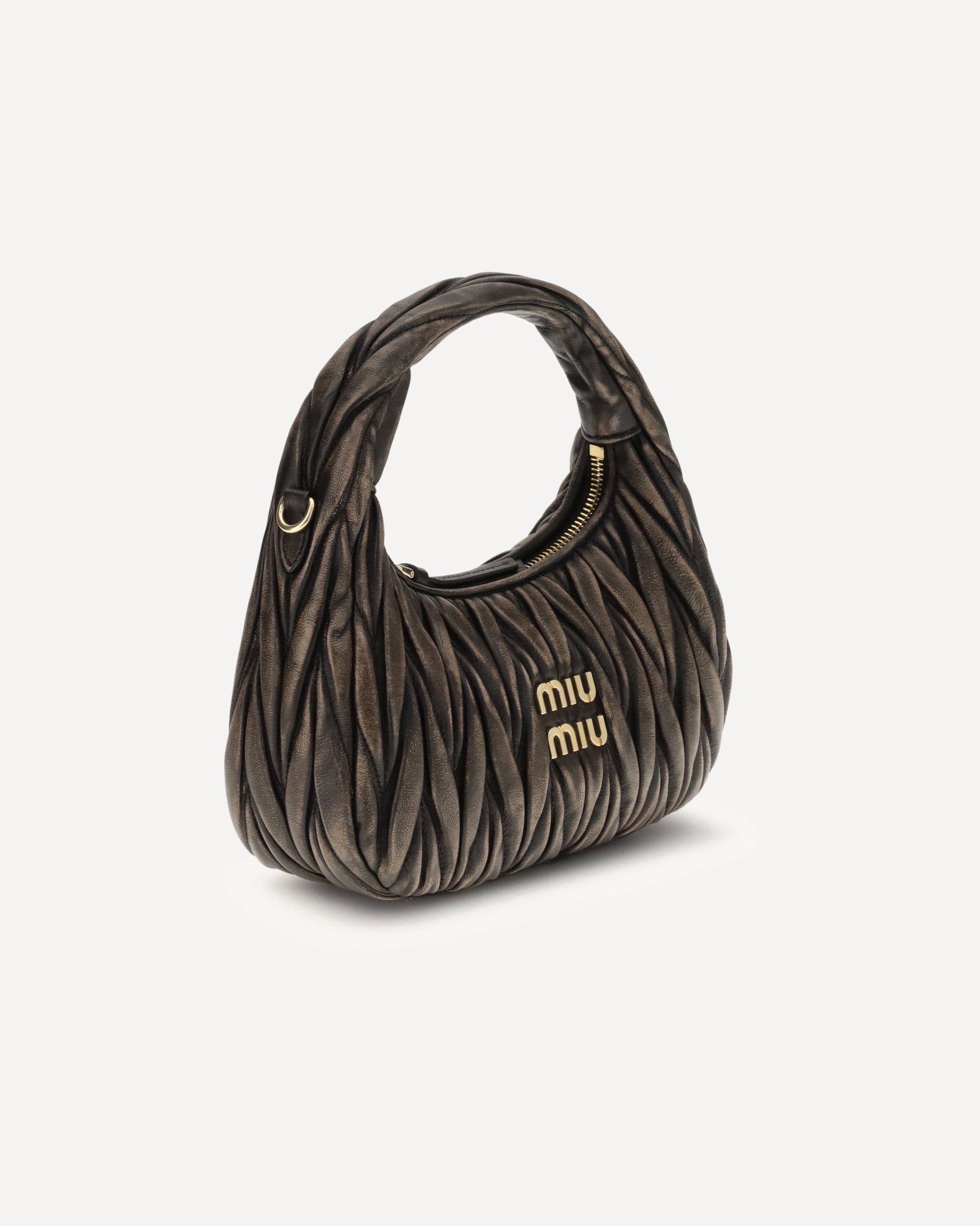 Miu Miu Wander Bag In Quilted Leather - alternate view