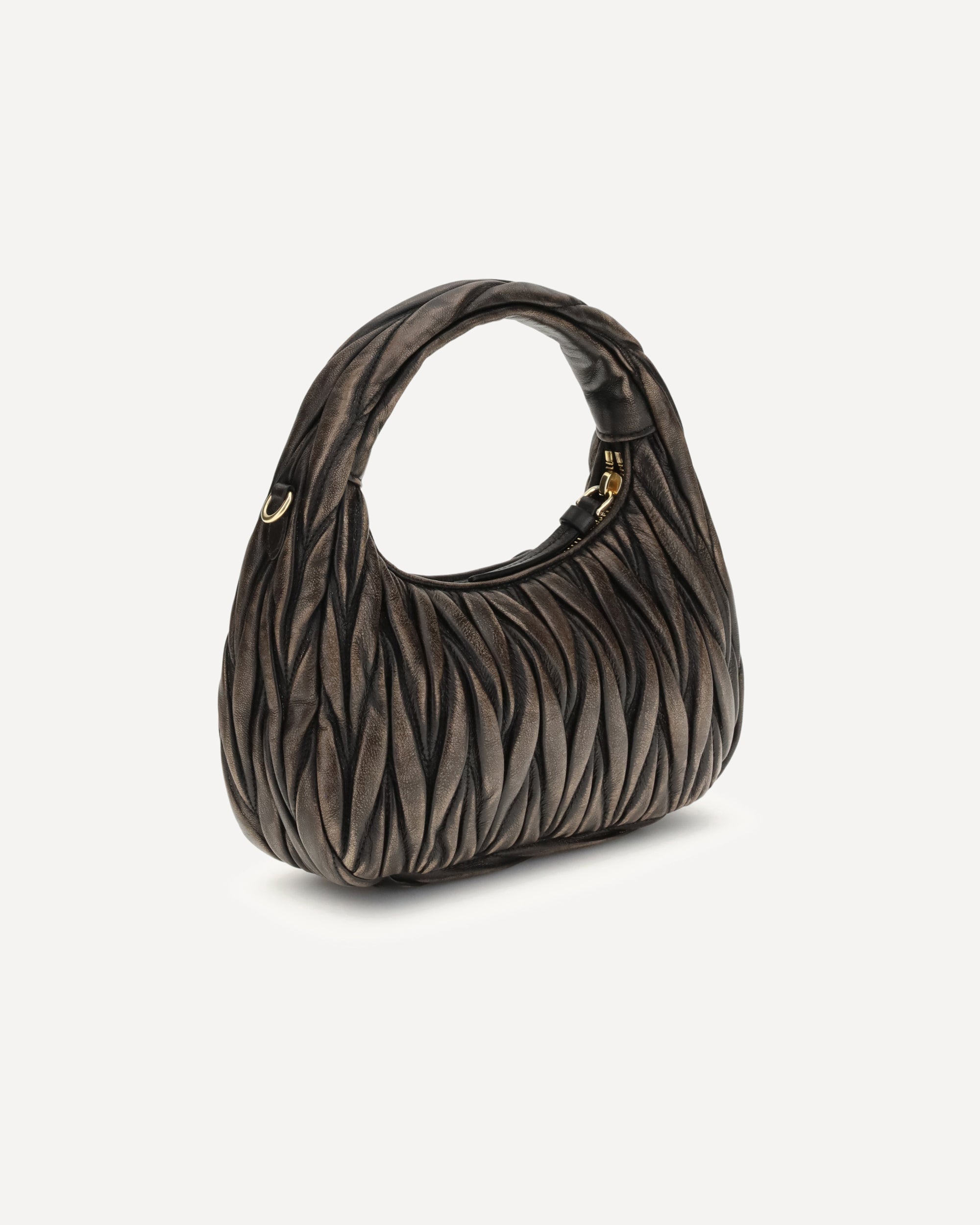 Miu Miu Wander Bag In Quilted Leather