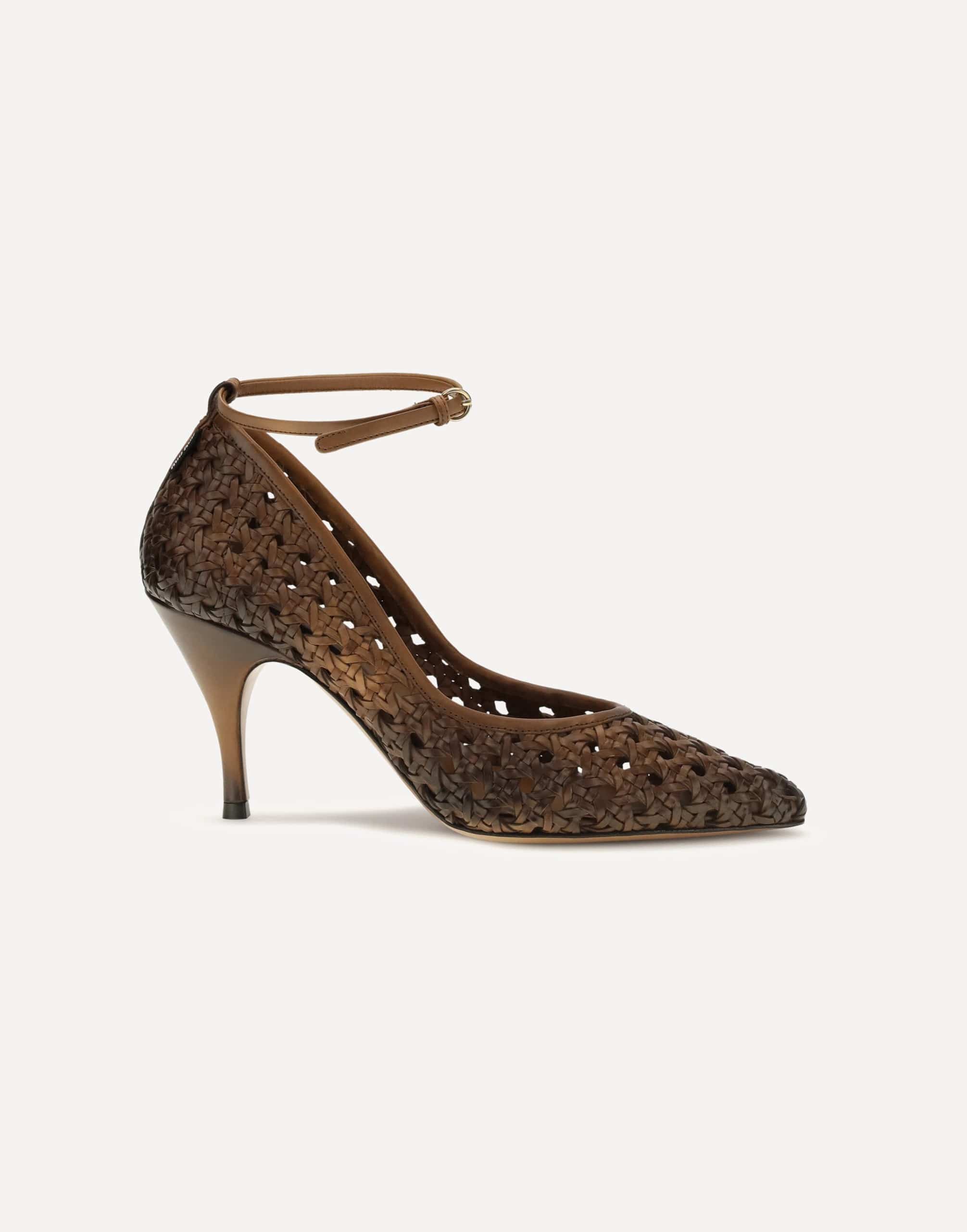 Miu Miu Miu Miu Woven Leather Pumps