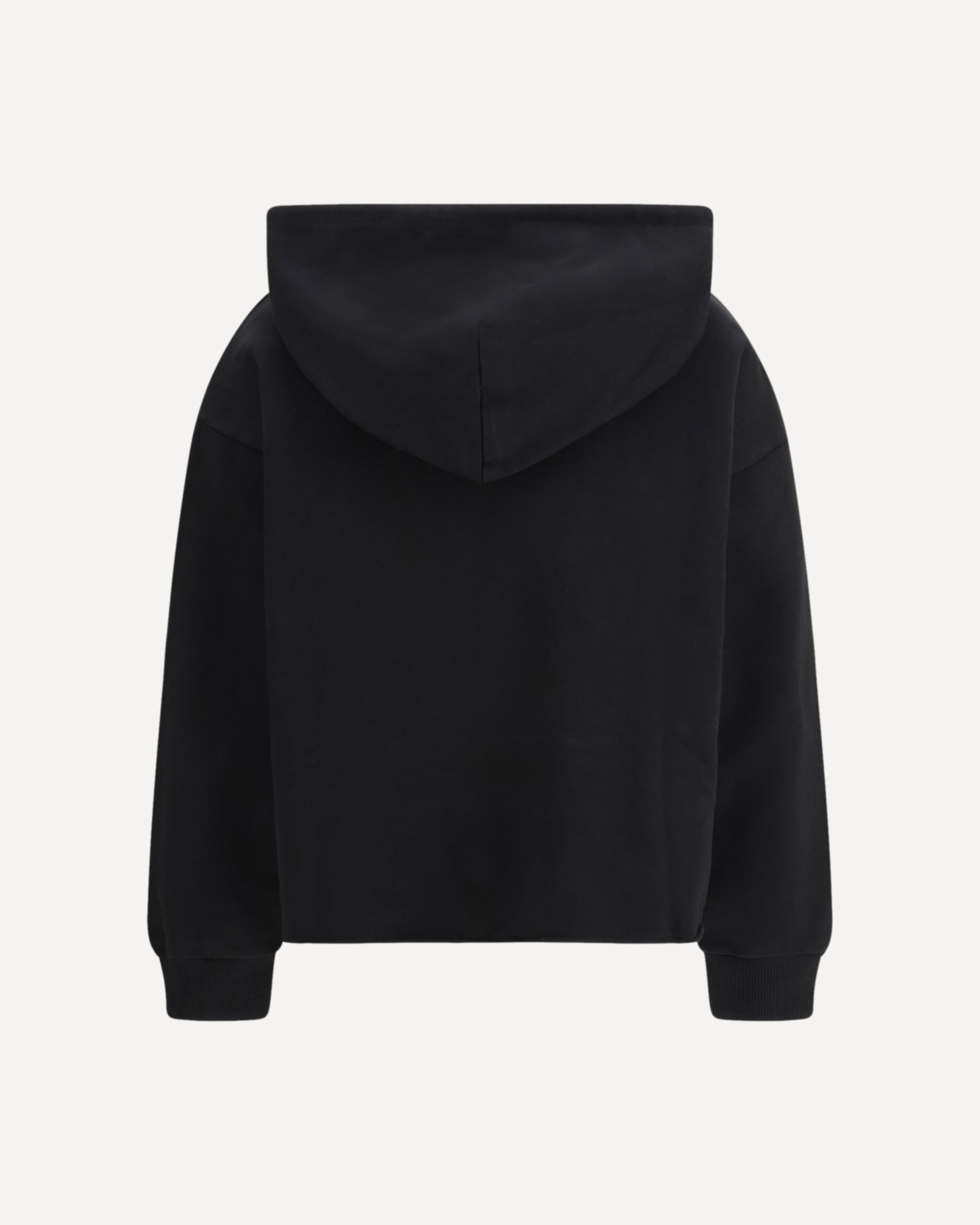 MM6 Cotton Hoodie With Logo Patch - alternate view