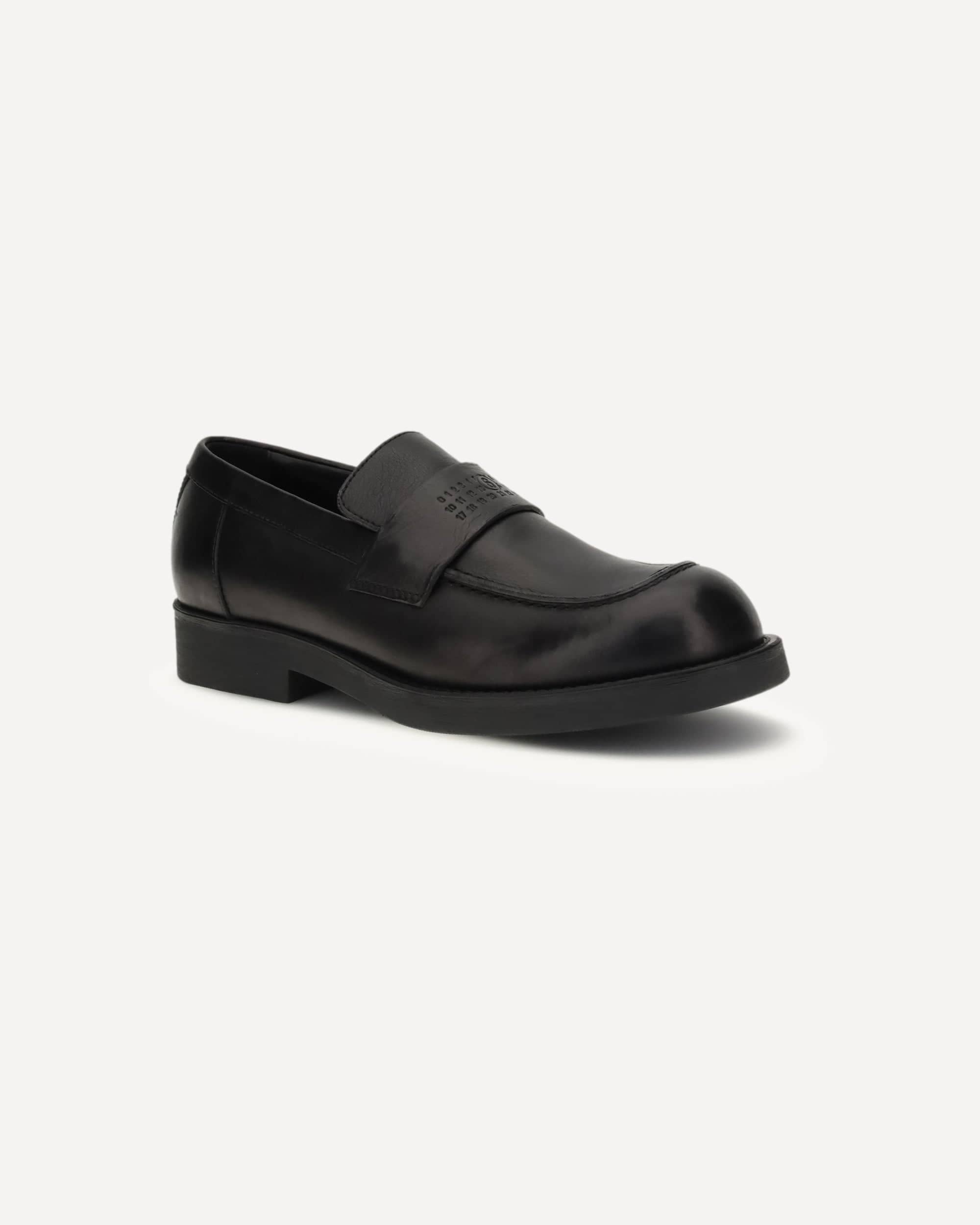 MM6 Loafers With Visible Topstitching