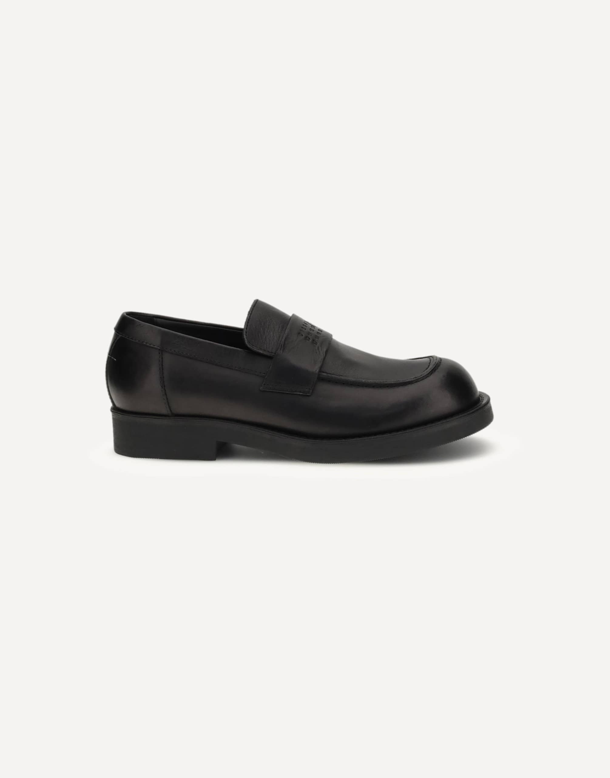 MM6 Loafers With Visible Topstitching