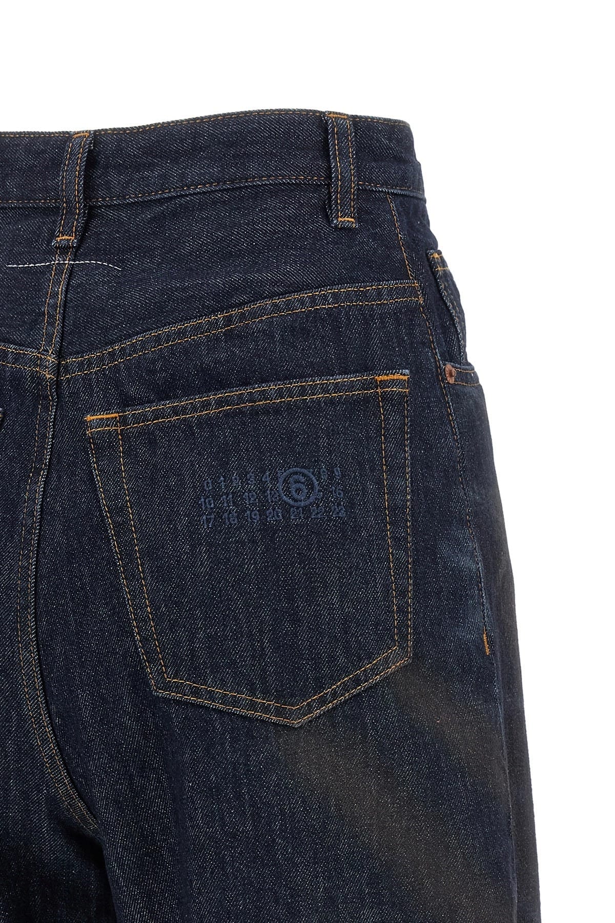 MM6 Maison Margiela MM6 Maison Margiela 5-Pocket Wide-Leg Jeans