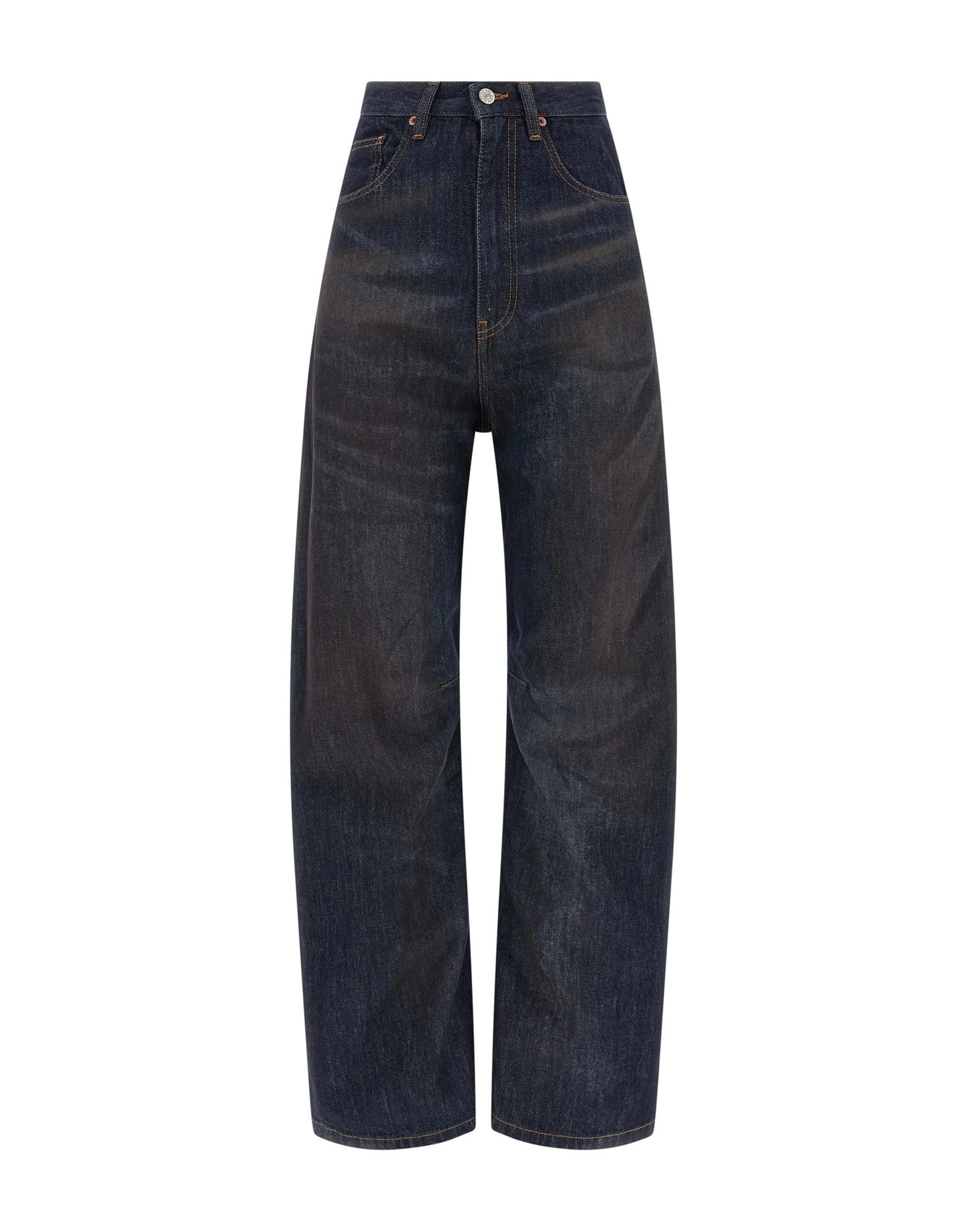 MM6 Maison Margiela MM6 Maison Margiela 5-Pocket Wide-Leg Jeans