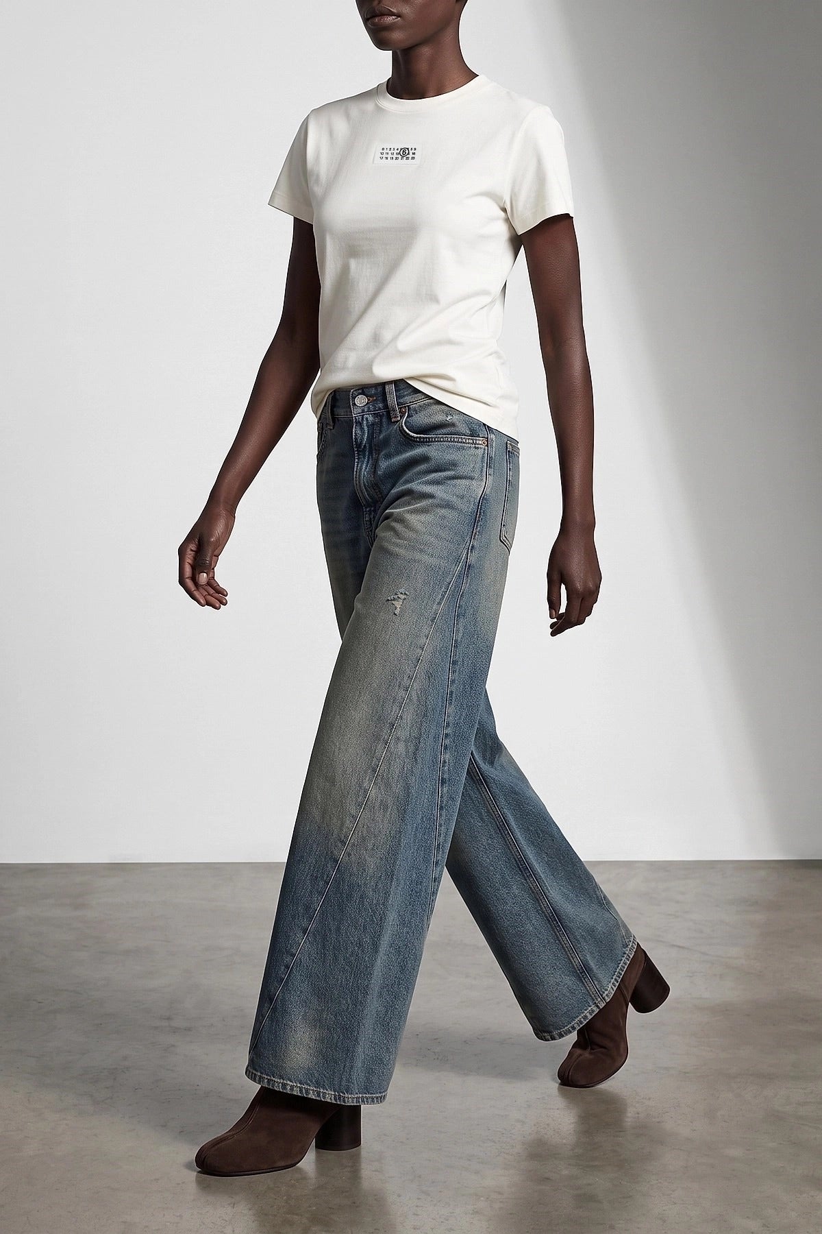 MM6 Maison Margiela Anatomic Stitch-Toe Ankle Boots