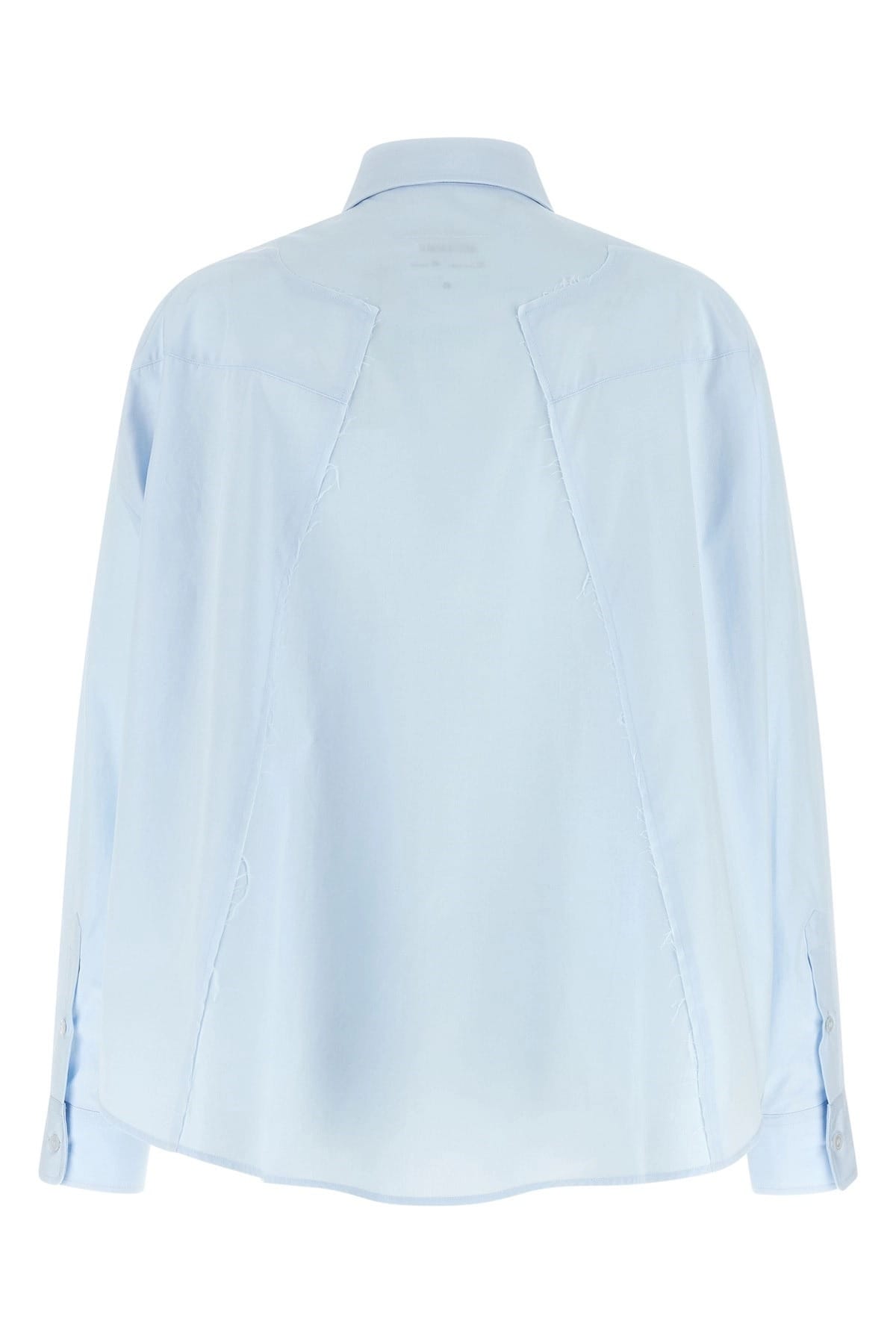 MM6 Maison Margiela MM6 Maison Margiela Asymmetric Cotton Poplin Shirt