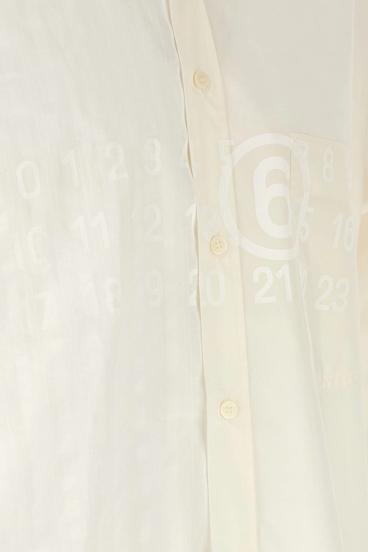 MM6 Maison Margiela MM6 Maison Margiela Bi-Material Shirt