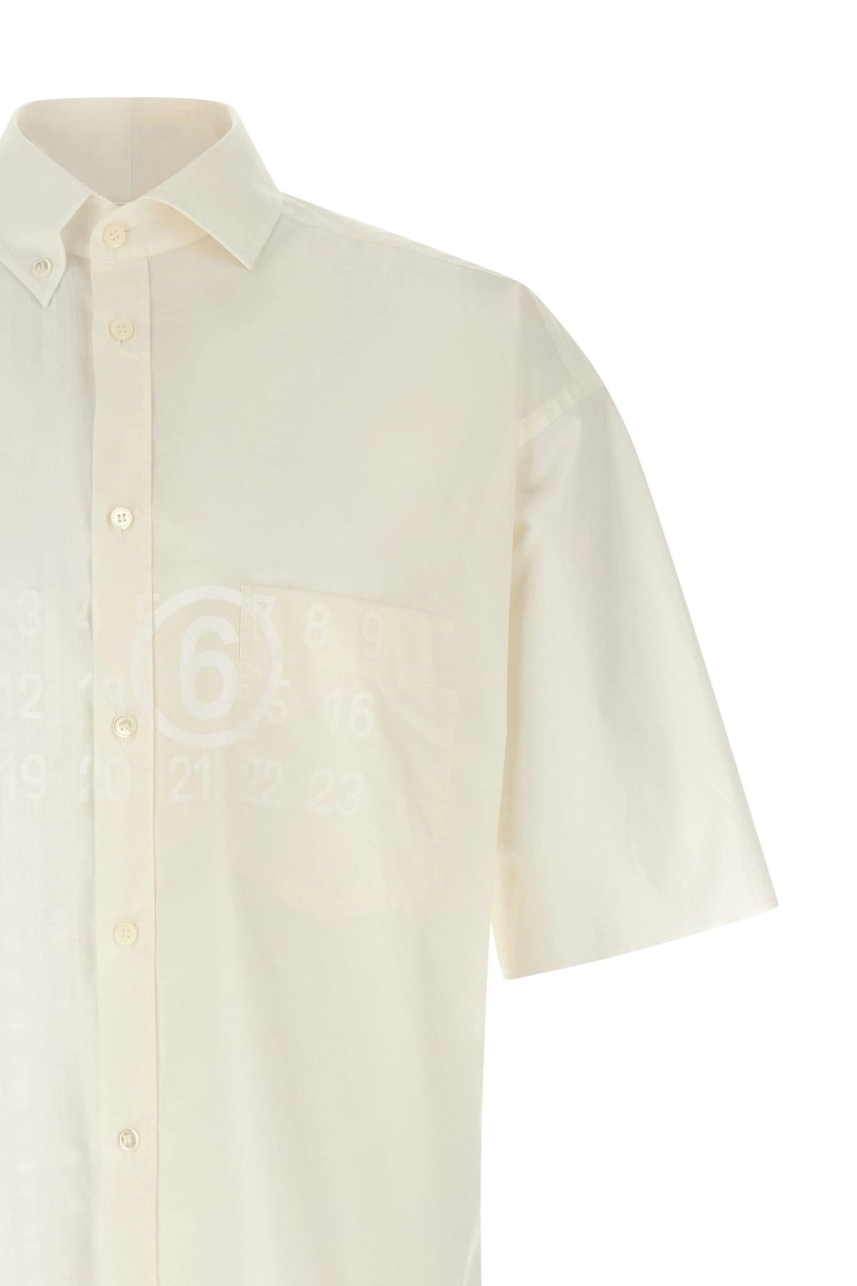 MM6 Maison Margiela MM6 Maison Margiela Bi-Material Shirt
