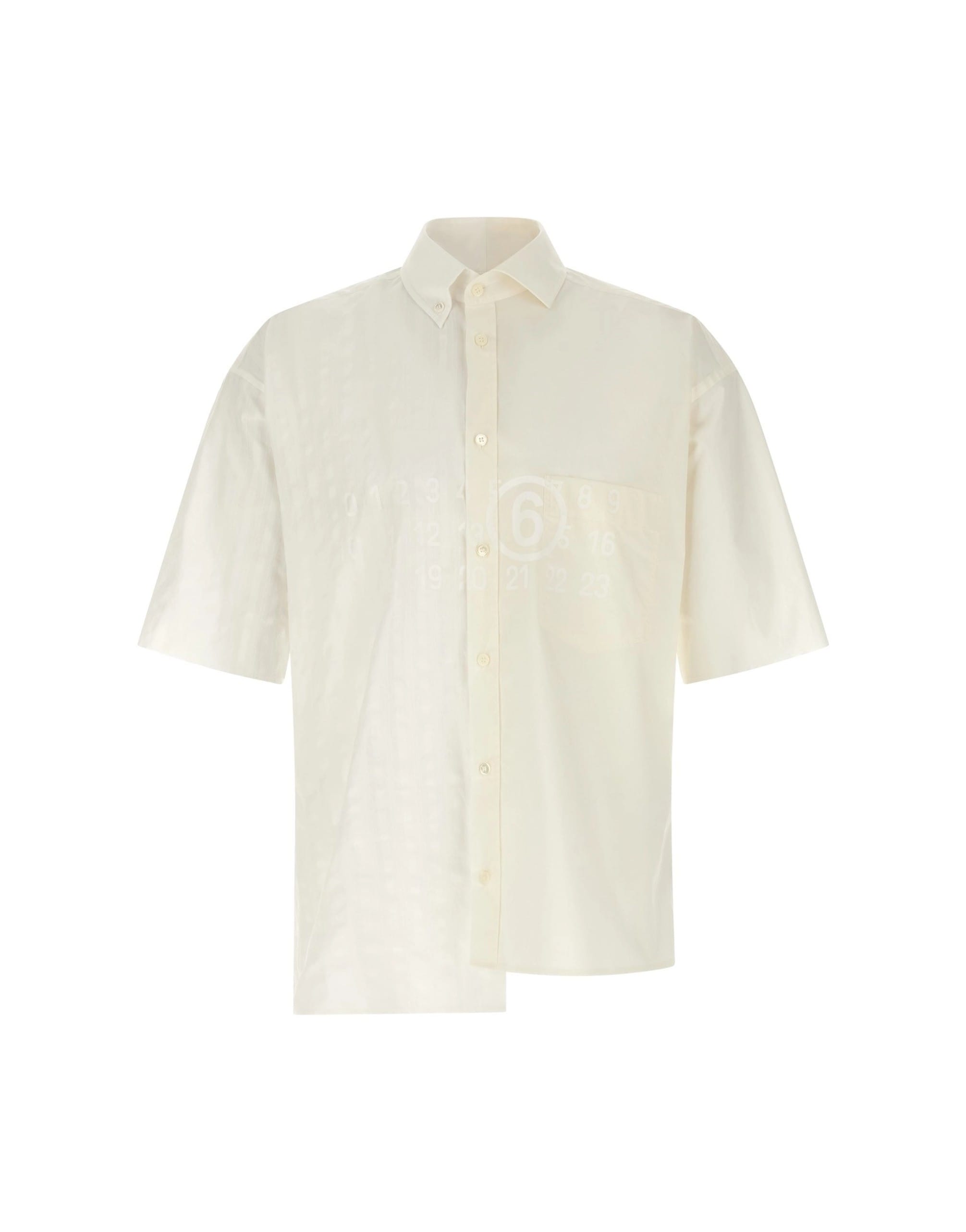 MM6 Maison Margiela MM6 Maison Margiela Bi-Material Shirt