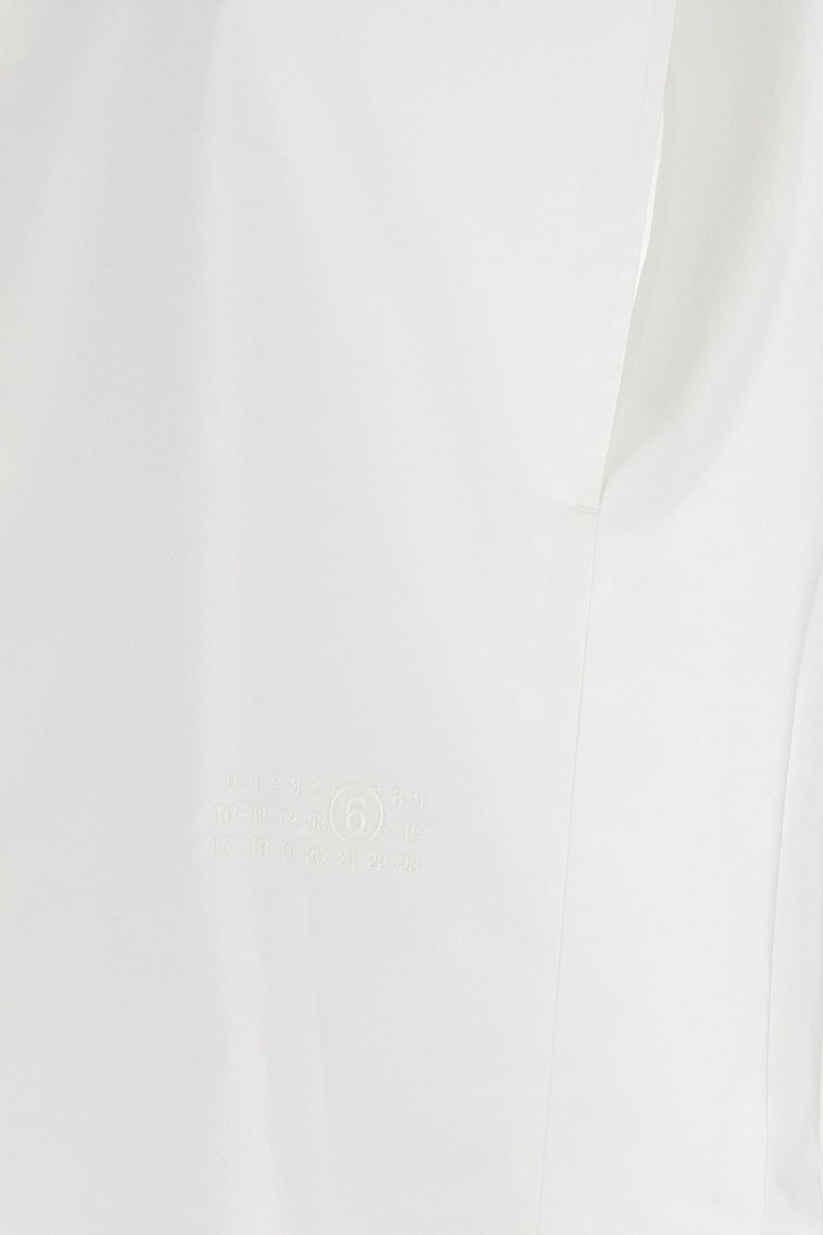 MM6 Maison Margiela MM6 Maison Margiela Cotton Poplin Embroidery Shirt