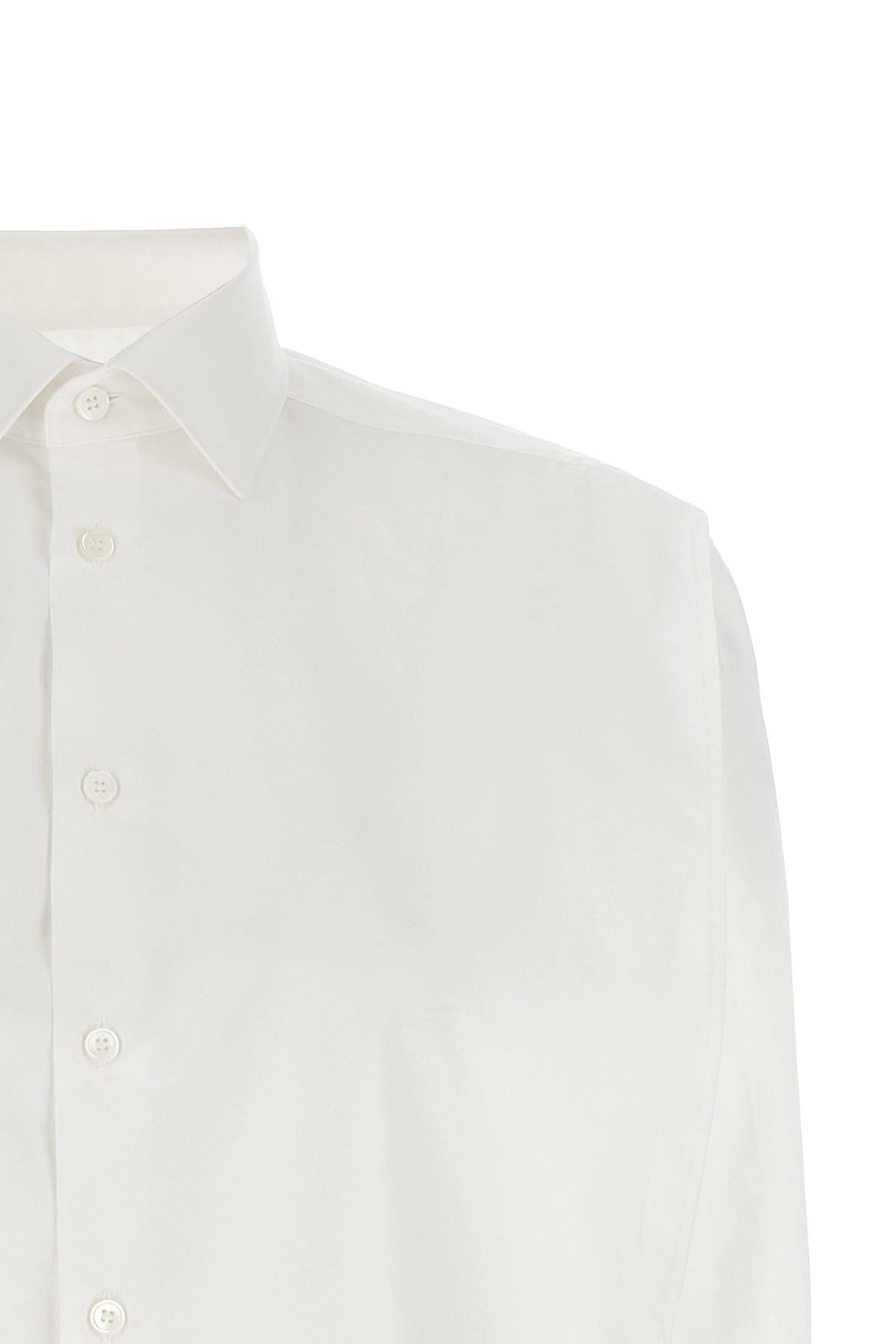 MM6 Maison Margiela MM6 Maison Margiela Cotton Poplin Embroidery Shirt