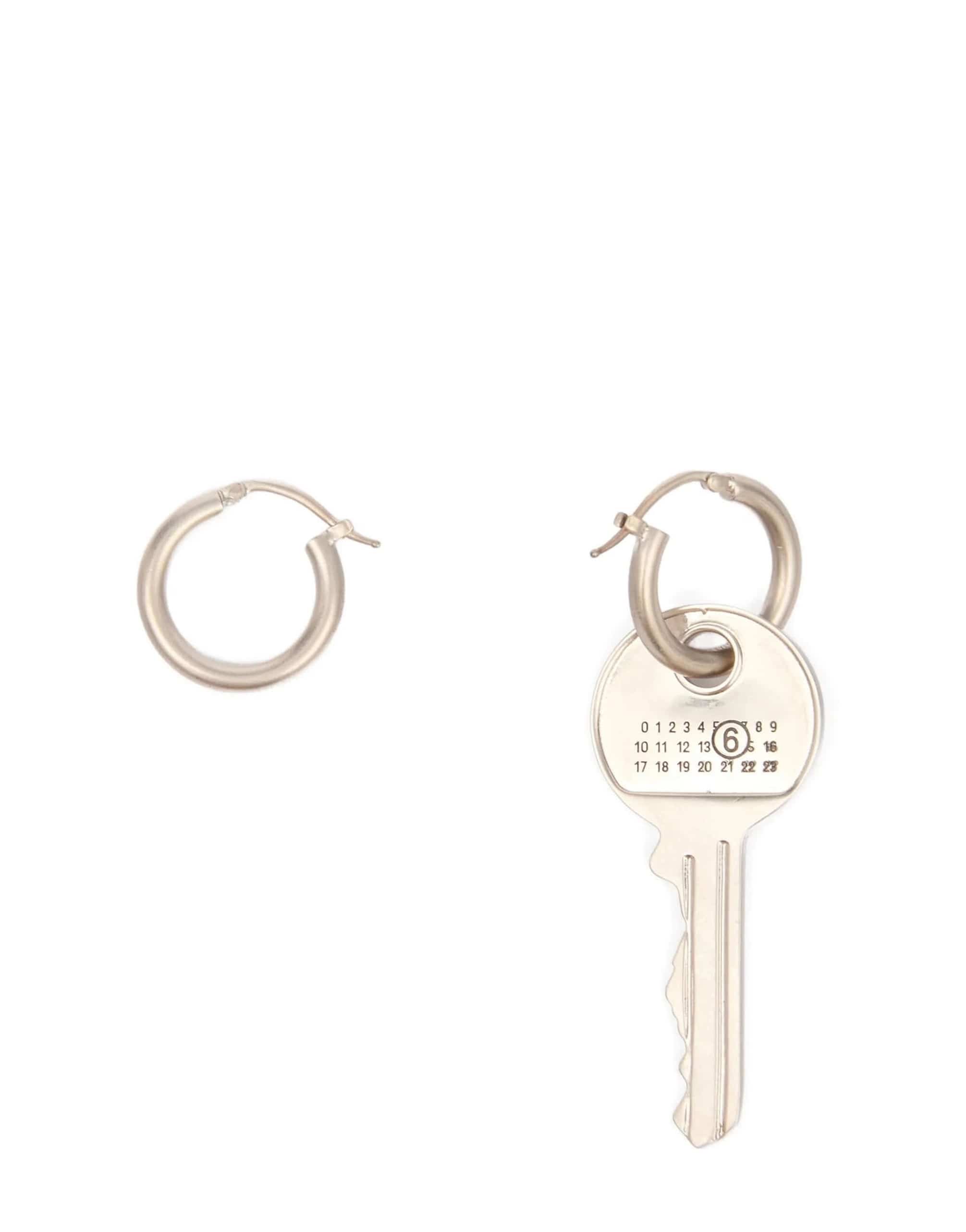 MM6 Maison Margiela MM6 Maison Margiela Earring Key Hoop Earrings