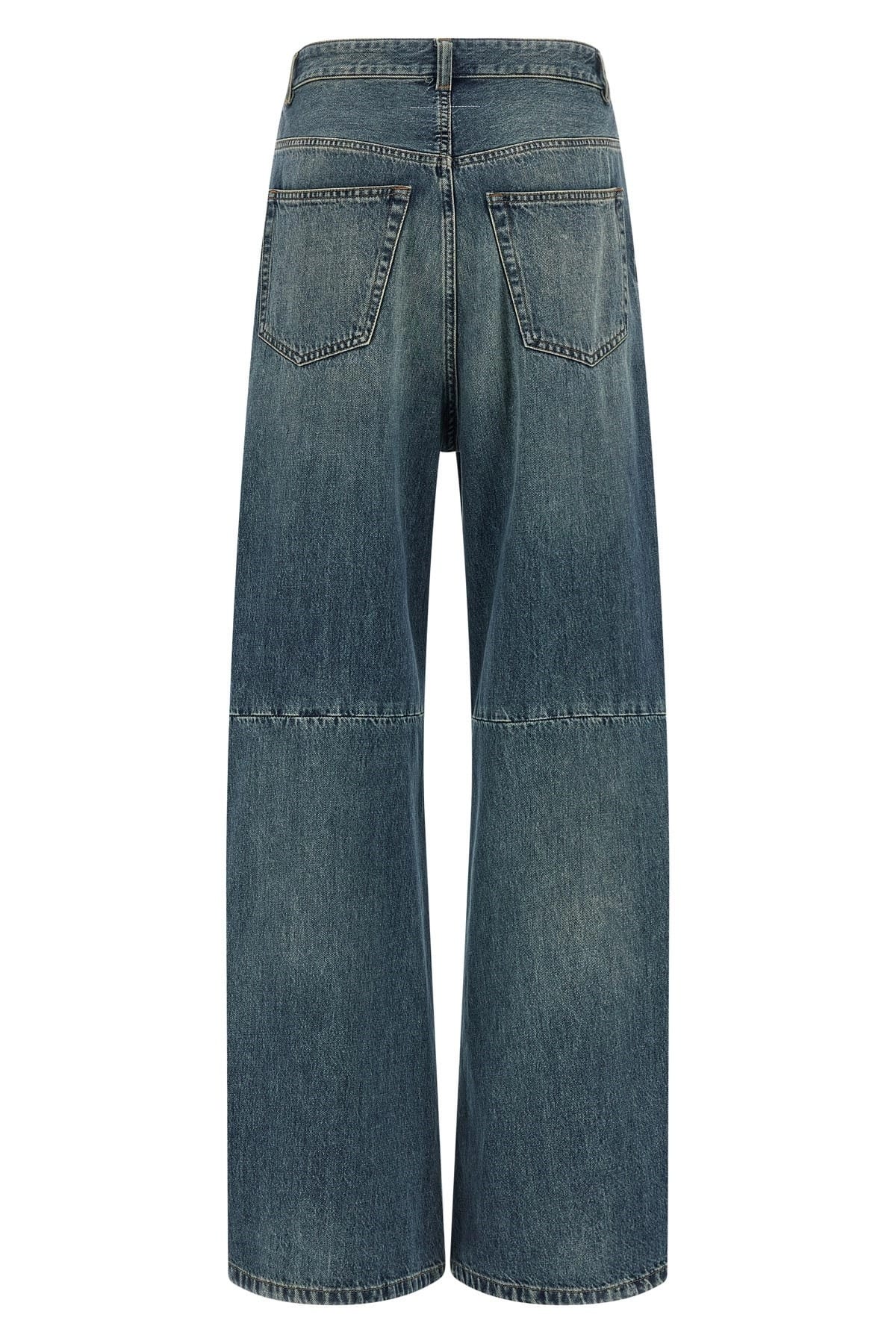 MM6 Maison Margiela MM6 Maison Margiela High Waist Wide Leg Jeans