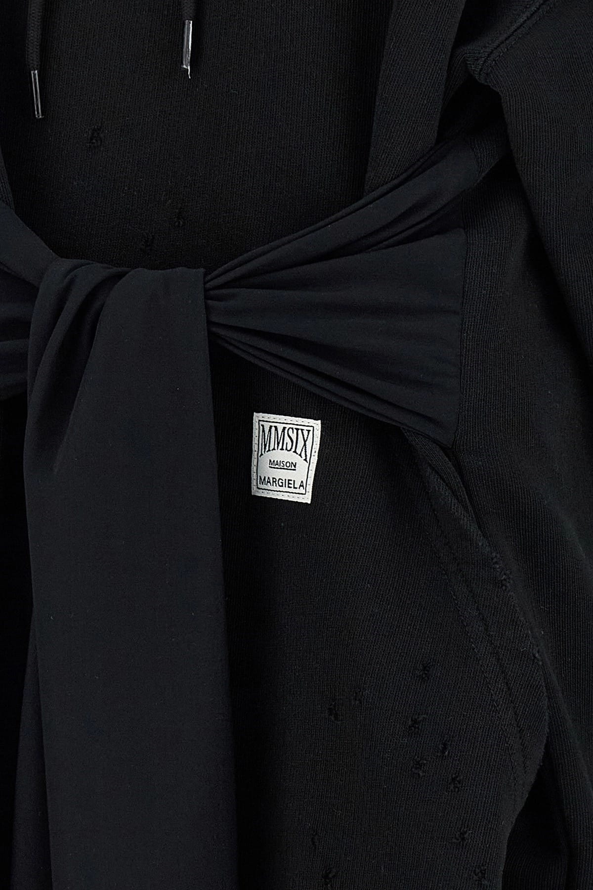 MM6 Maison Margiela MM6 Maison Margiela Hoodie Mini Dress With Gloves