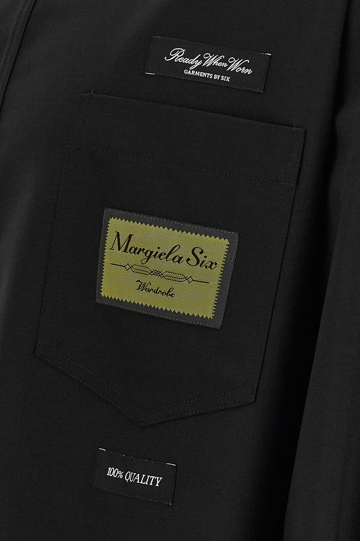 MM6 Maison Margiela MM6 Maison Margiela Jacquard Label Shirt