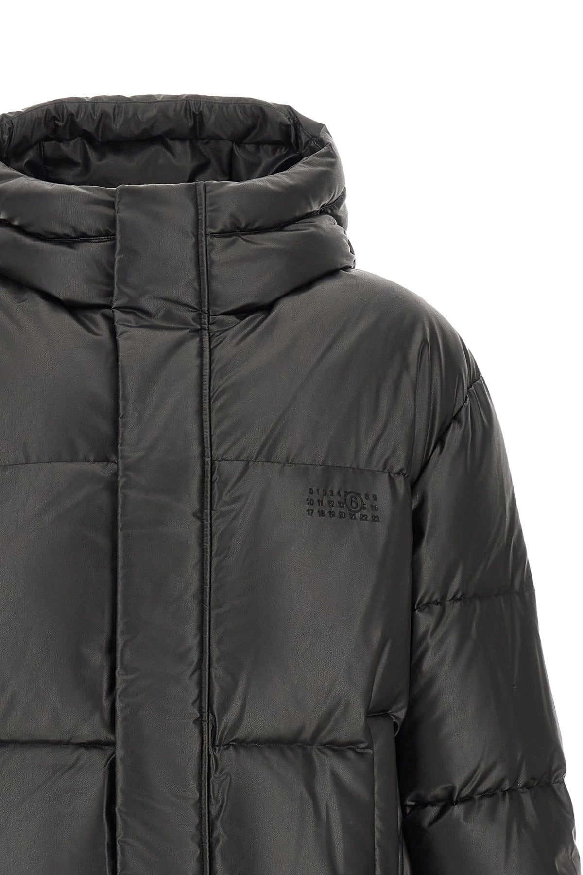 MM6 Maison Margiela Lacquered Finish Down Jacket