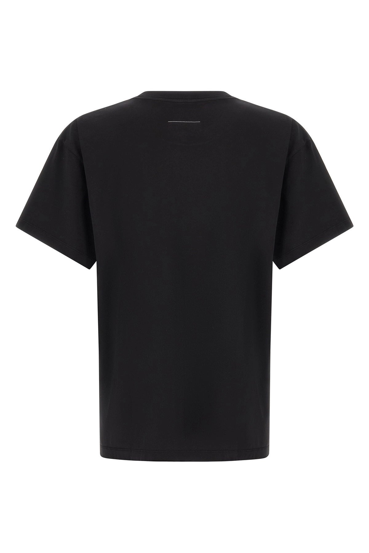 T-shirt avec patch logo MM6 Maison Margiela