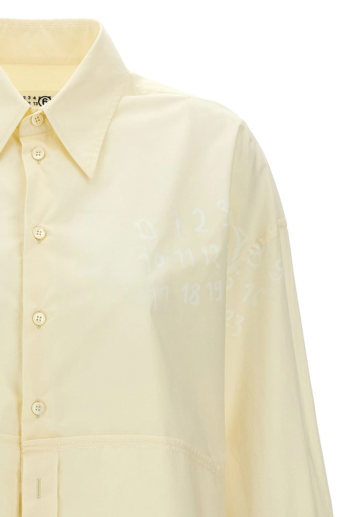 MM6 Maison Margiela MM6 Maison Margiela Logo Print Shirt