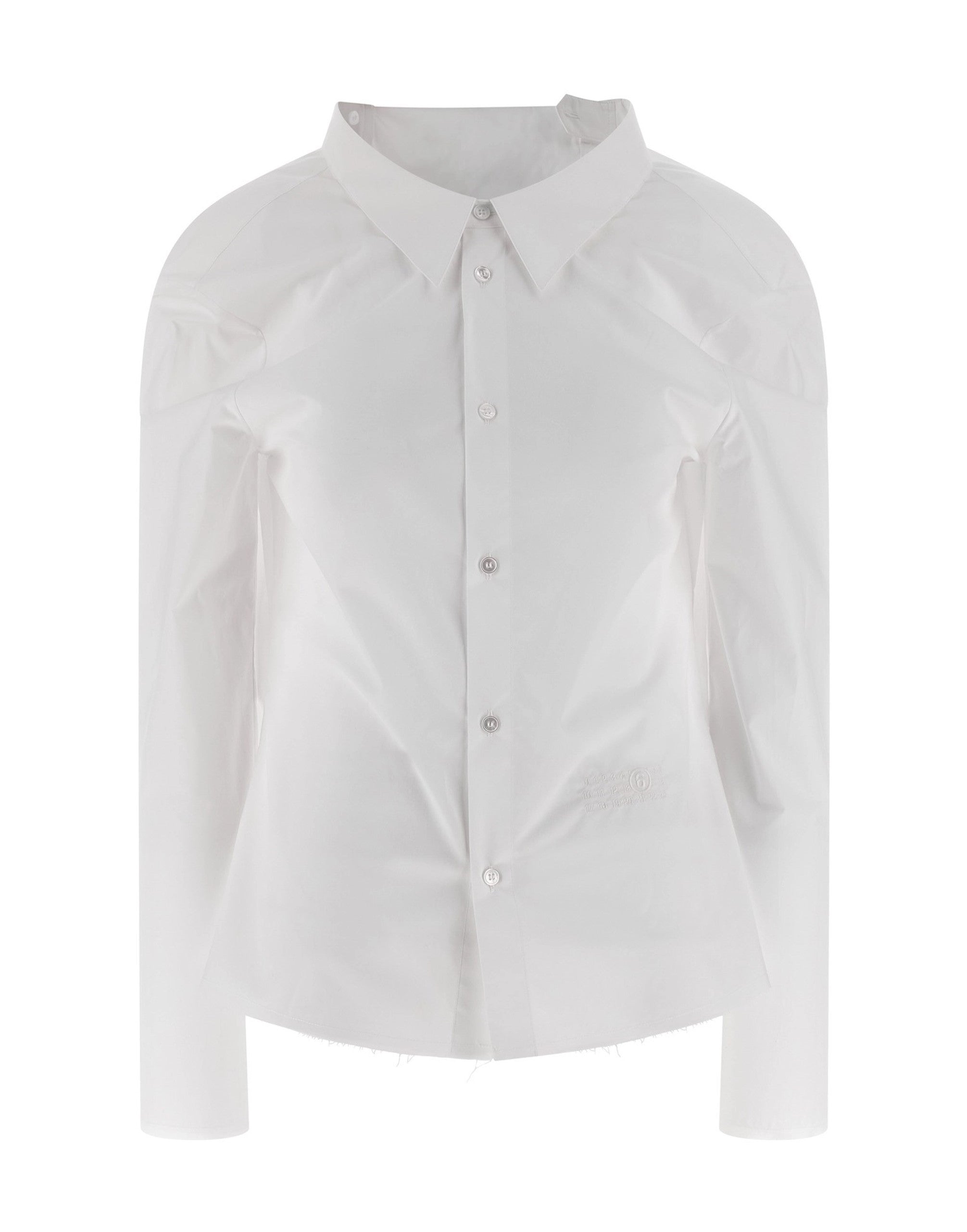 MM6 Maison Margiela Numeric Signature Embroidered Shirt