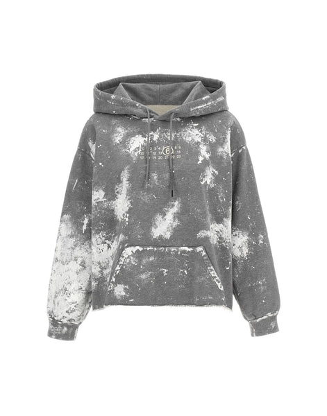MM6 Maison Margiela Numeric Signature Hoodie | Sendegaro FR