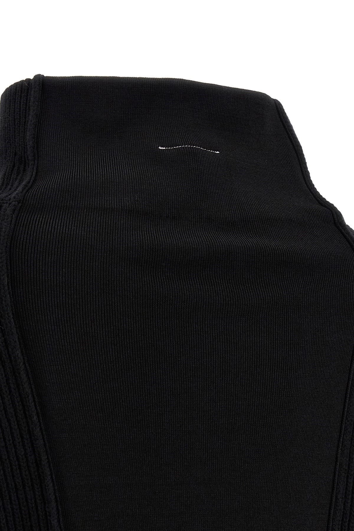 MM6 Maison Margiela MM6 Maison Margiela Ribbed Cardigan Dress