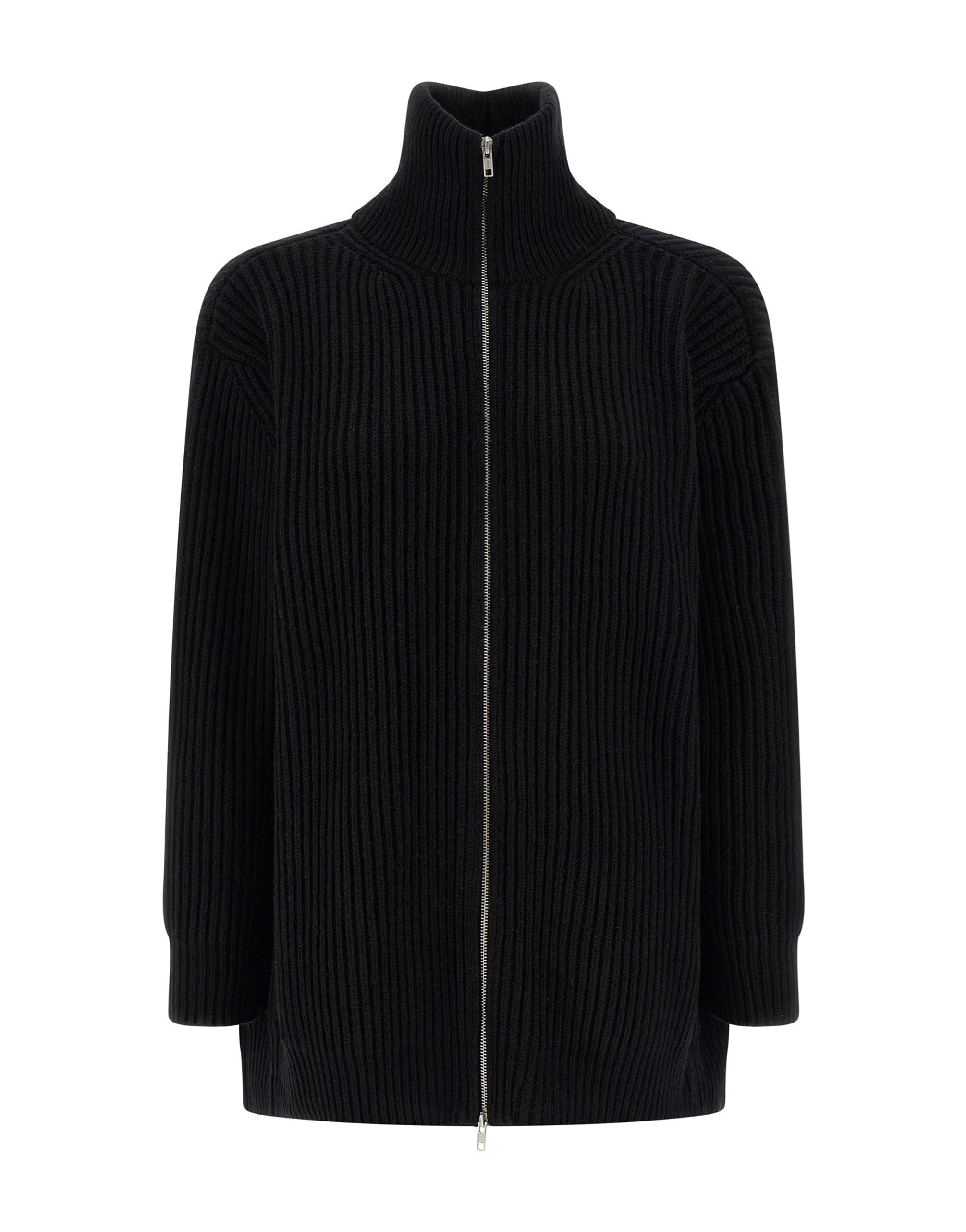 MM6 Maison Margiela MM6 Maison Margiela Ribbed Cardigan Dress