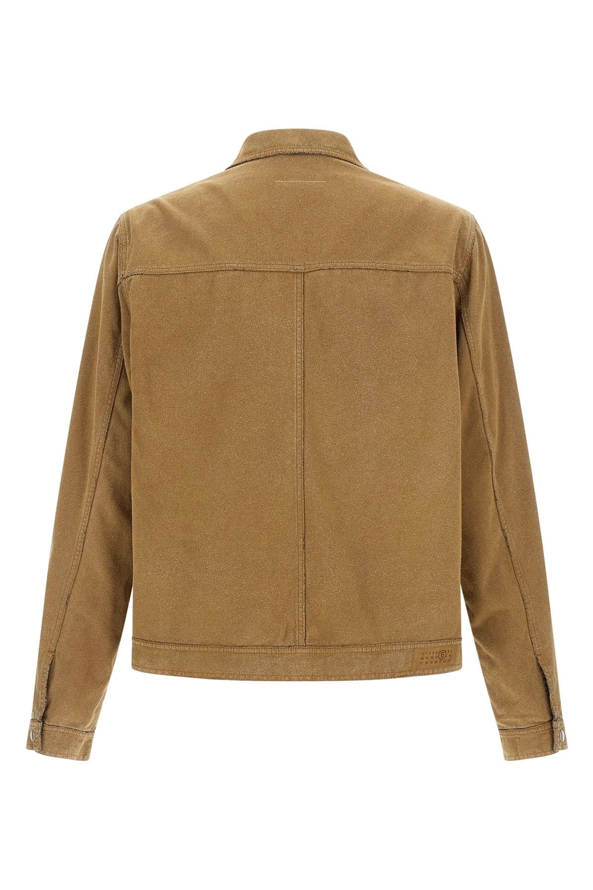 MM6 Maison Margiela MM6 Maison Margiela Suede-Effect Trucker Jacket