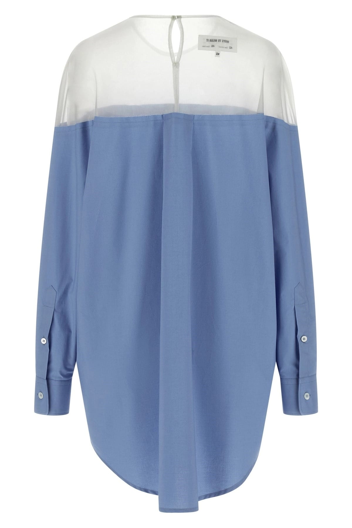 MM6 Maison Margiela Tulle Insert Shirt | Sendegaro