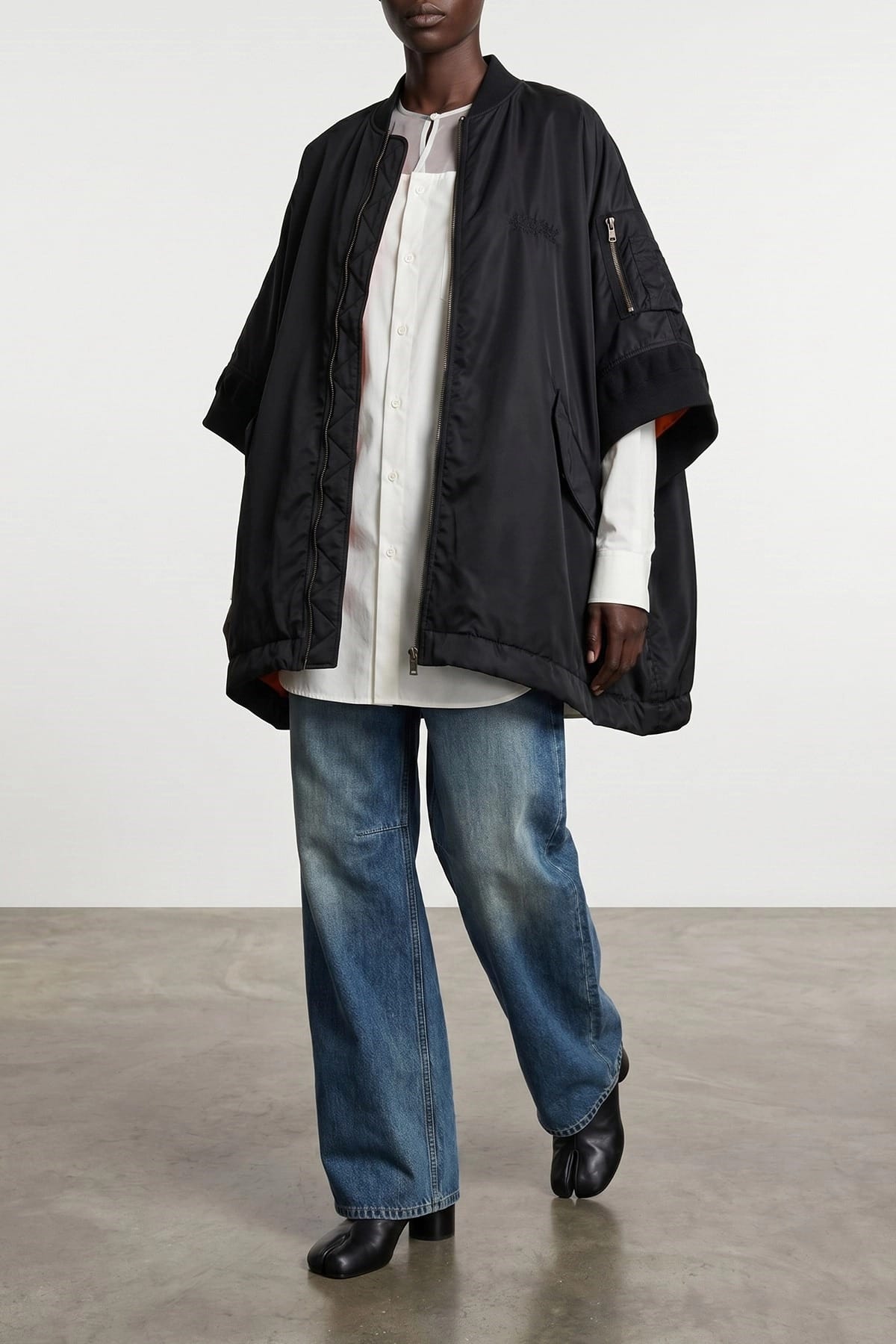 MM6 Maison Margiela Tulle Insert Shirt | Sendegaro IT