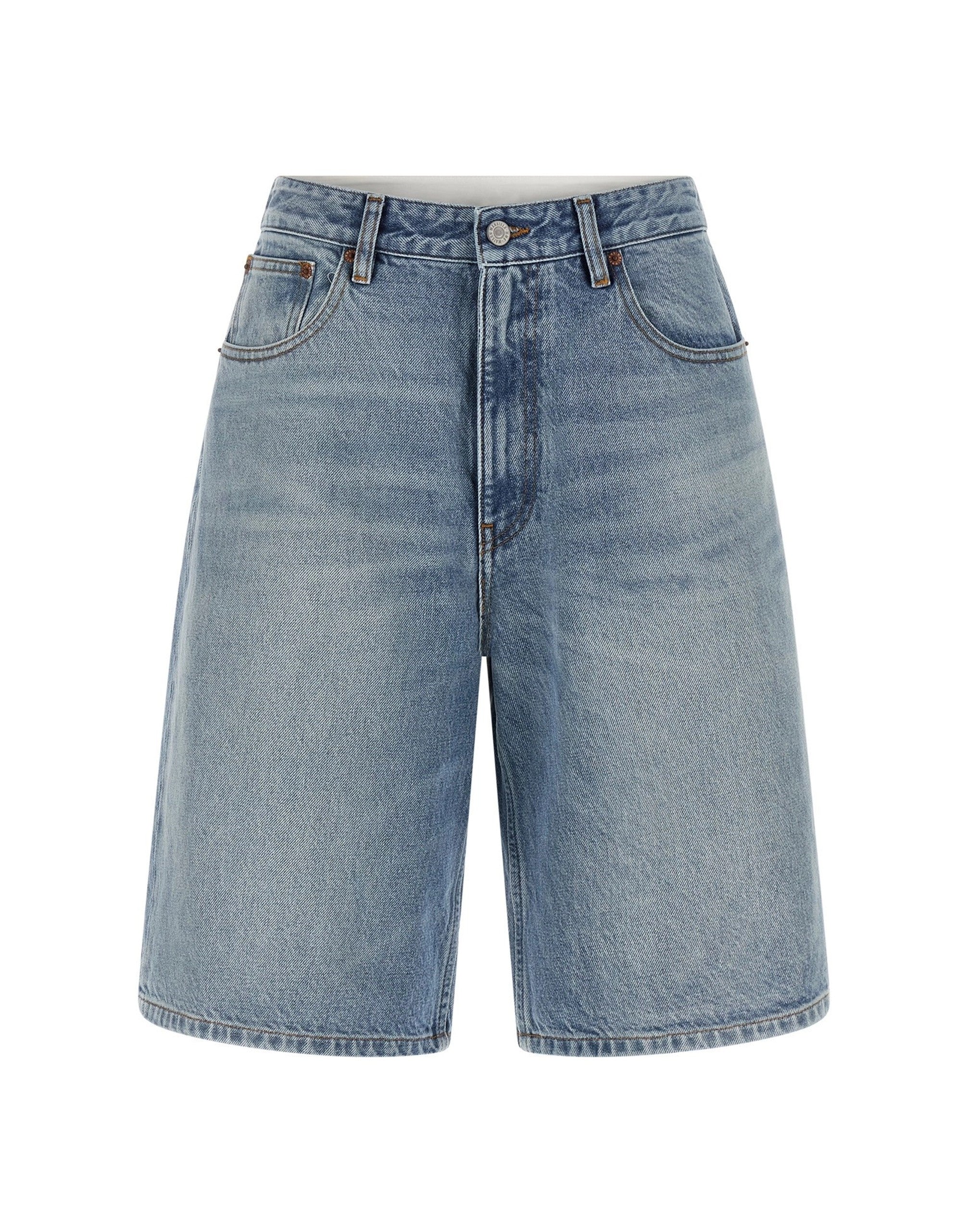 MM6 Maison Margiela White Carré Bermuda Shorts