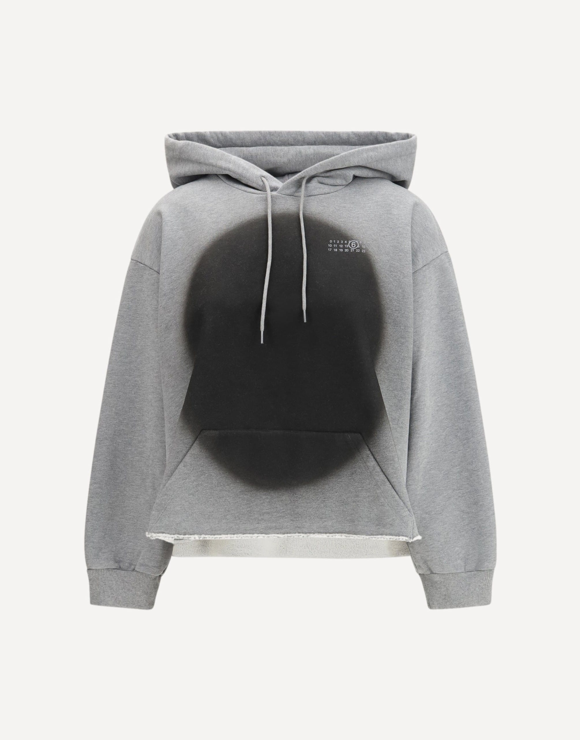 MM6 Numeric Logo Spray Hoodie