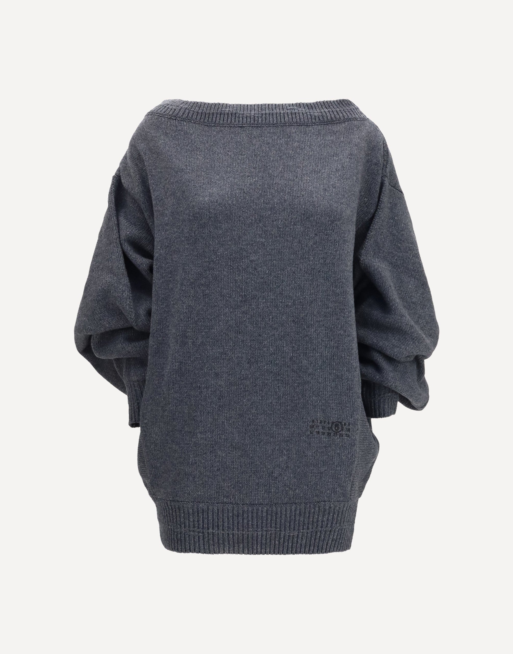 MM6 mini-jurk van wolmix