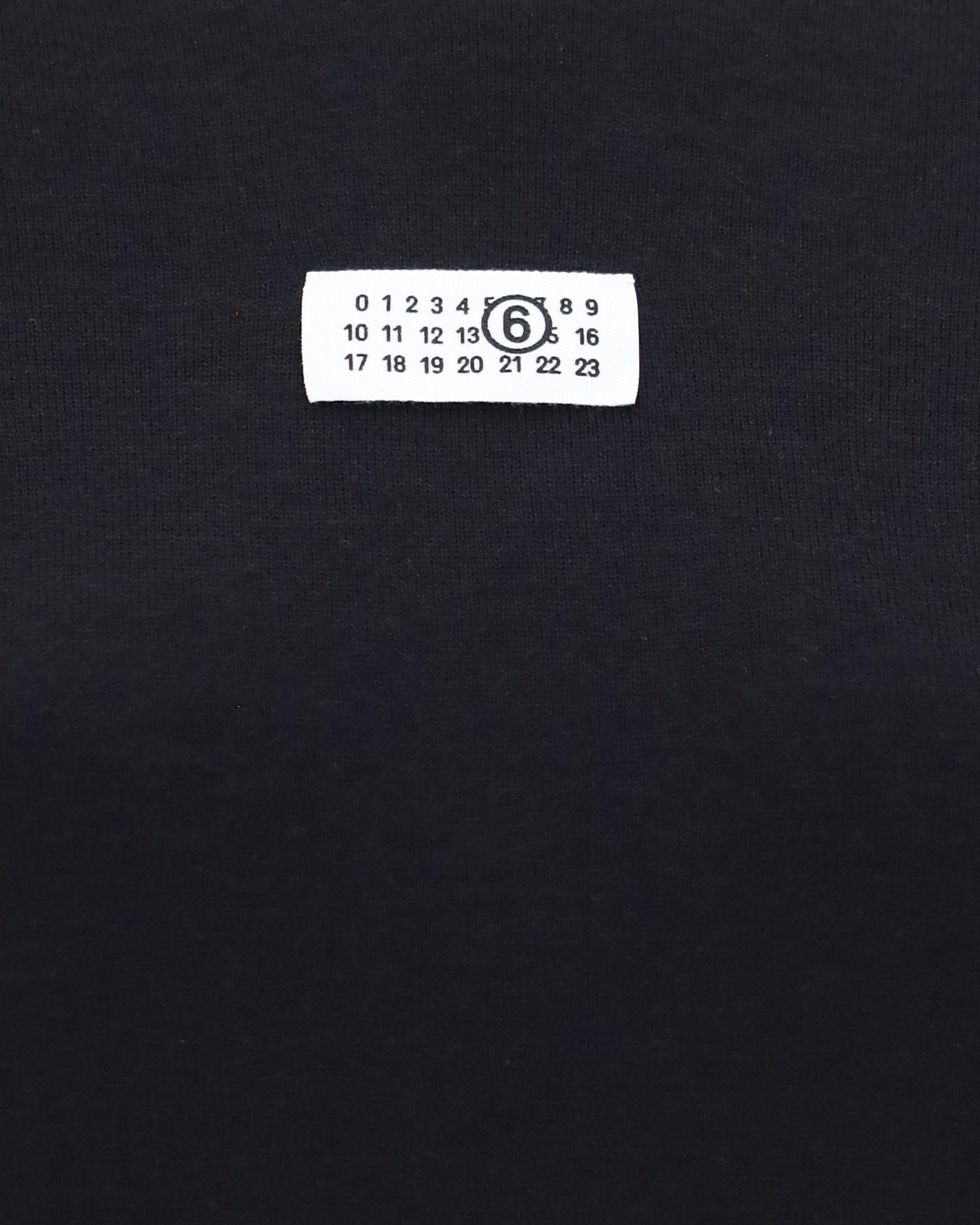 MM6 Wool-Blend T-Shirt With Contrast Details