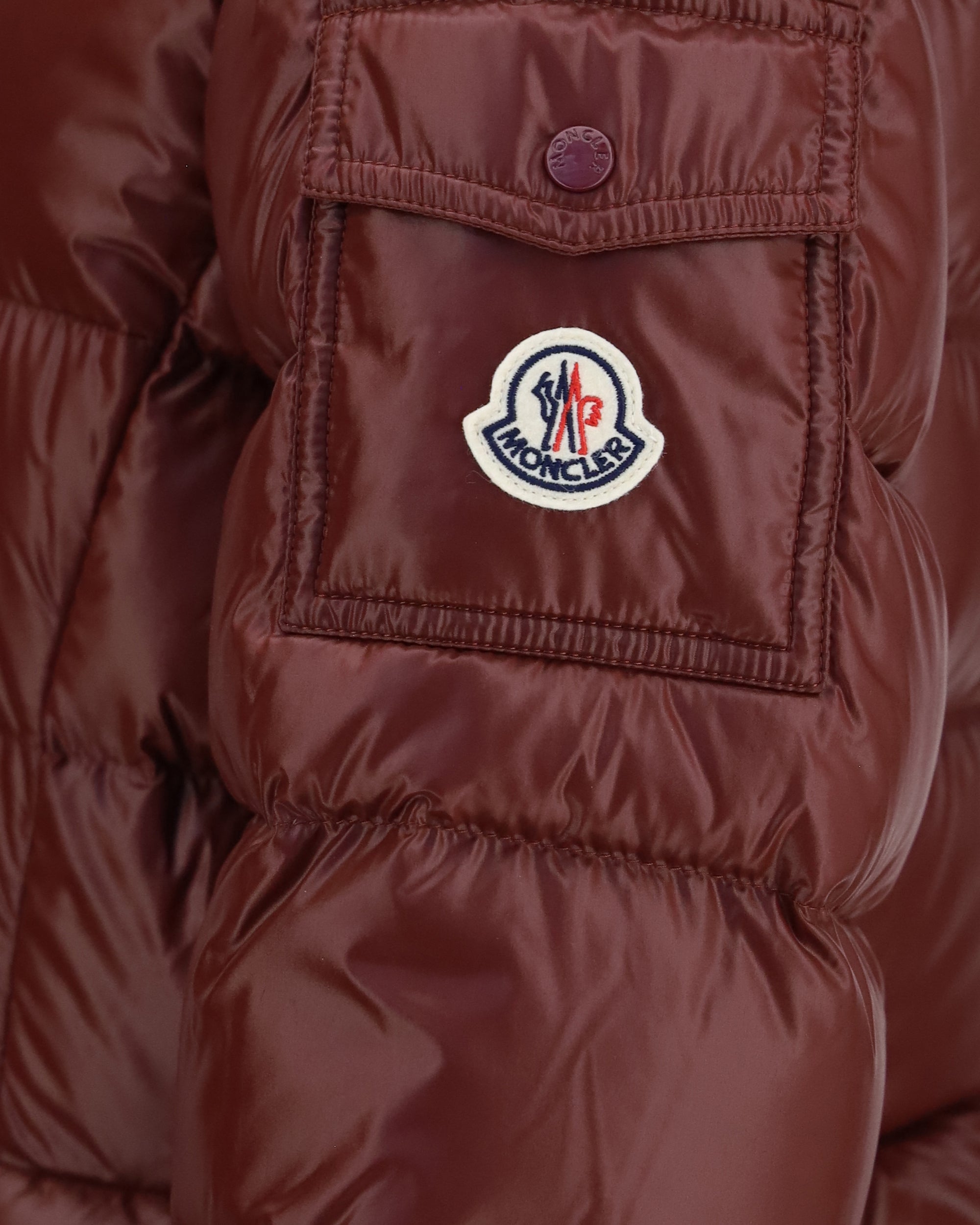 Moncler Barante 후드 다운 재킷