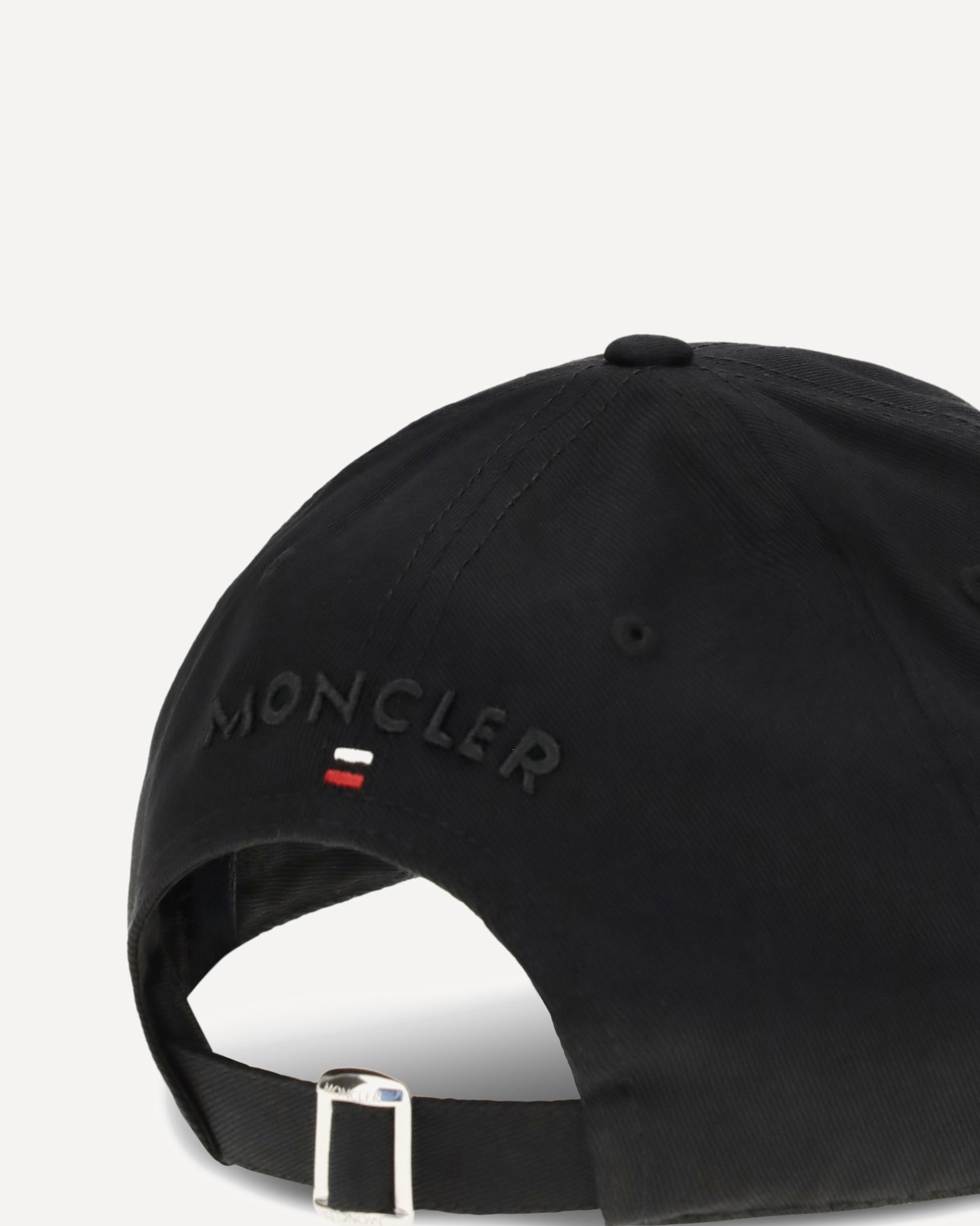 Moncler Baseball Cap With Tricolour Logo
