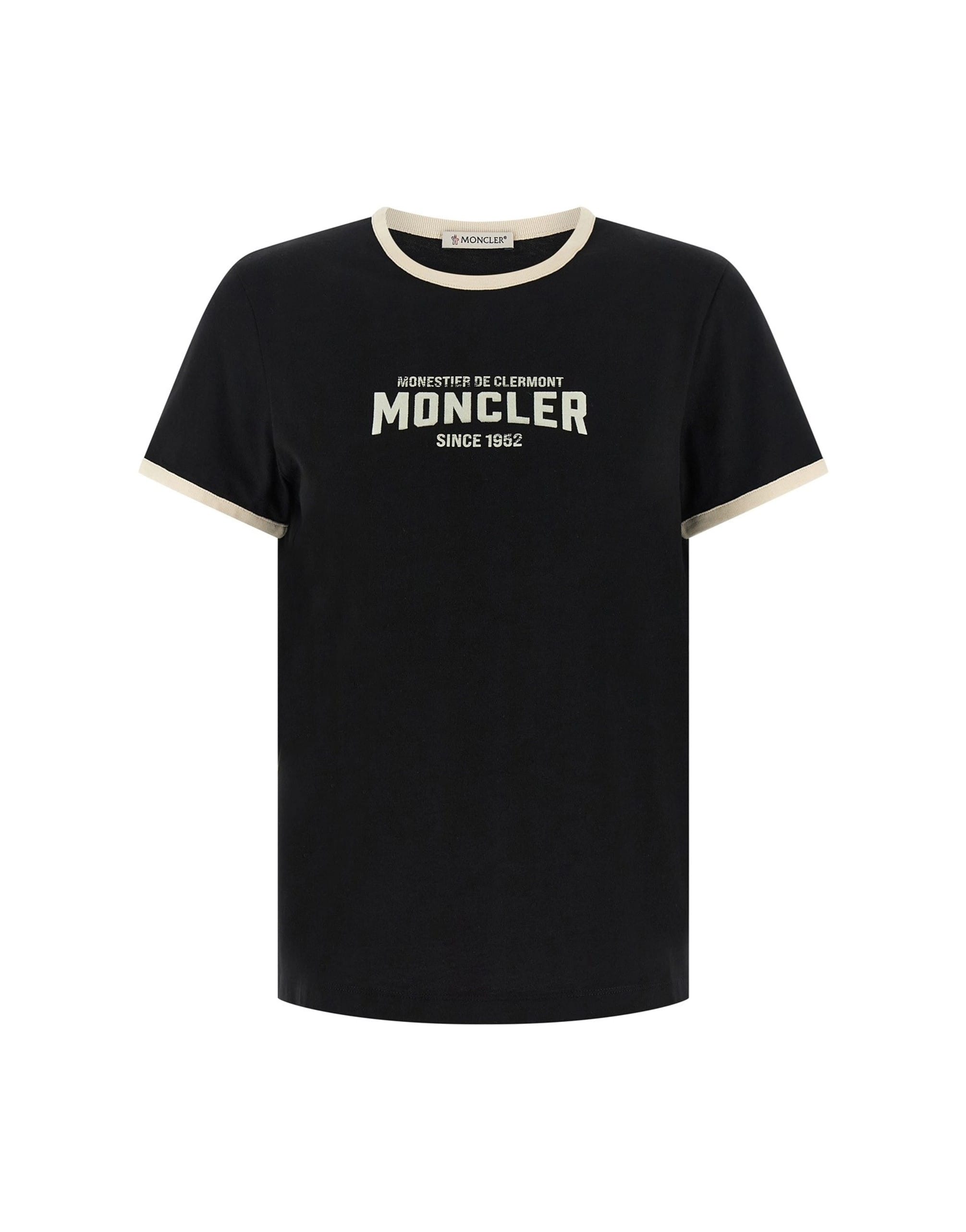 Moncler Moncler Flocked Logo T-Shirt