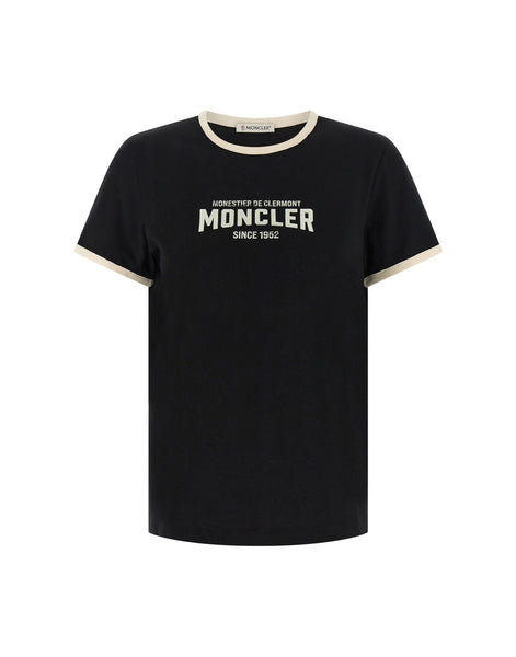 moncler Tシャツ moncler-flocked-logo-t-shirt-