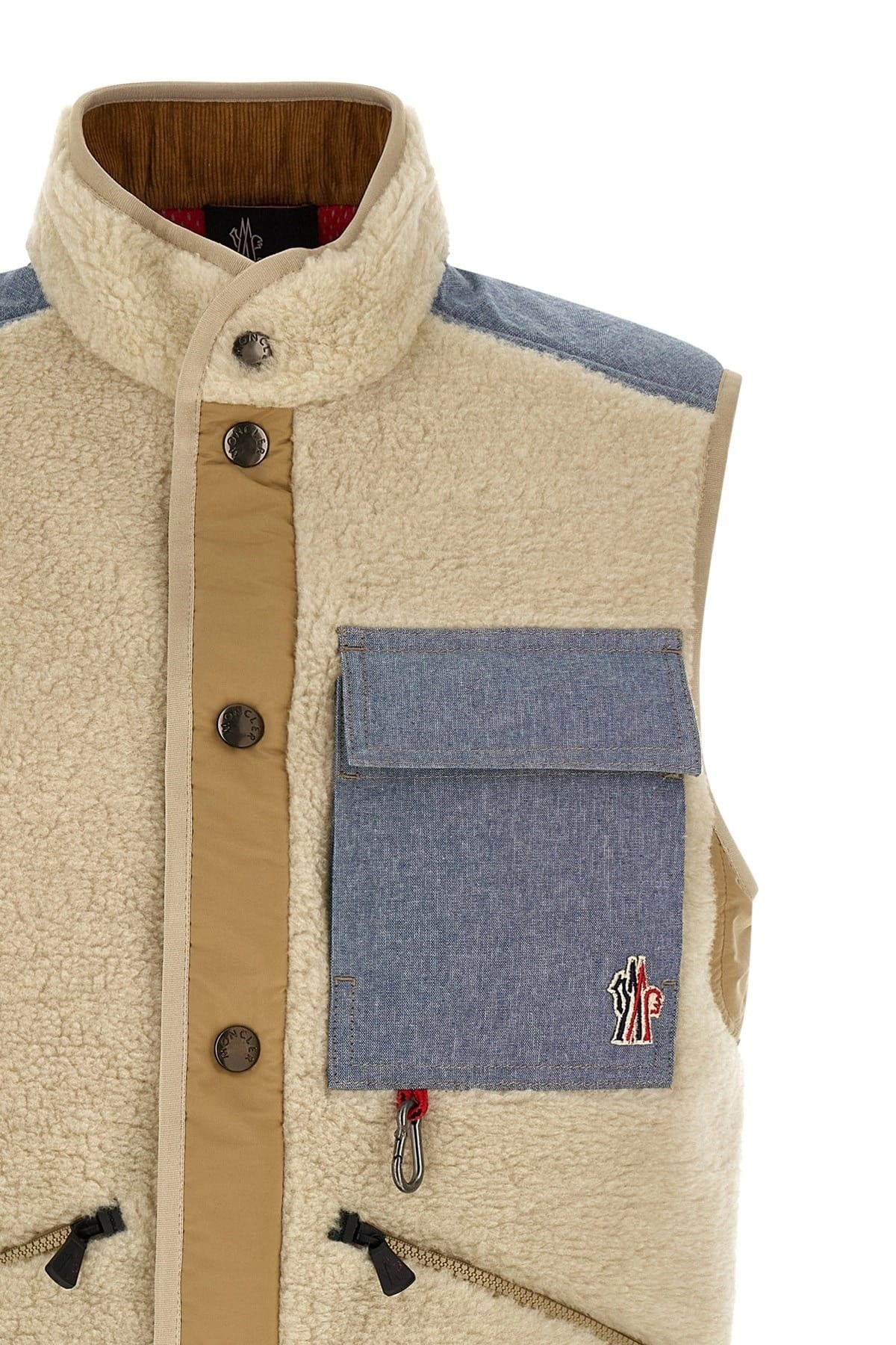 Moncler Grenoble Moncler Grenoble Teddy Chambray Vest