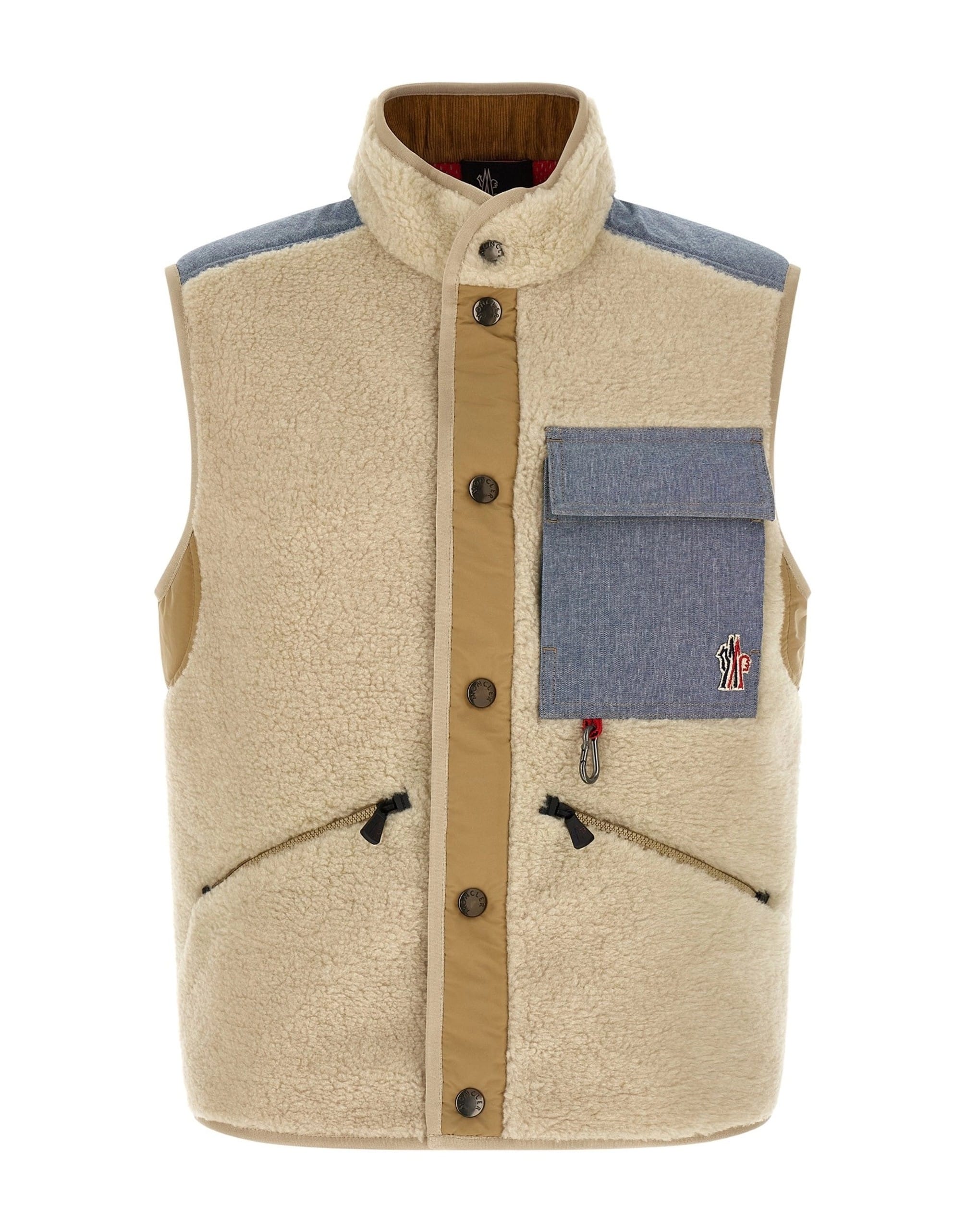 Moncler Grenoble Moncler Grenoble Teddy Chambray Vest