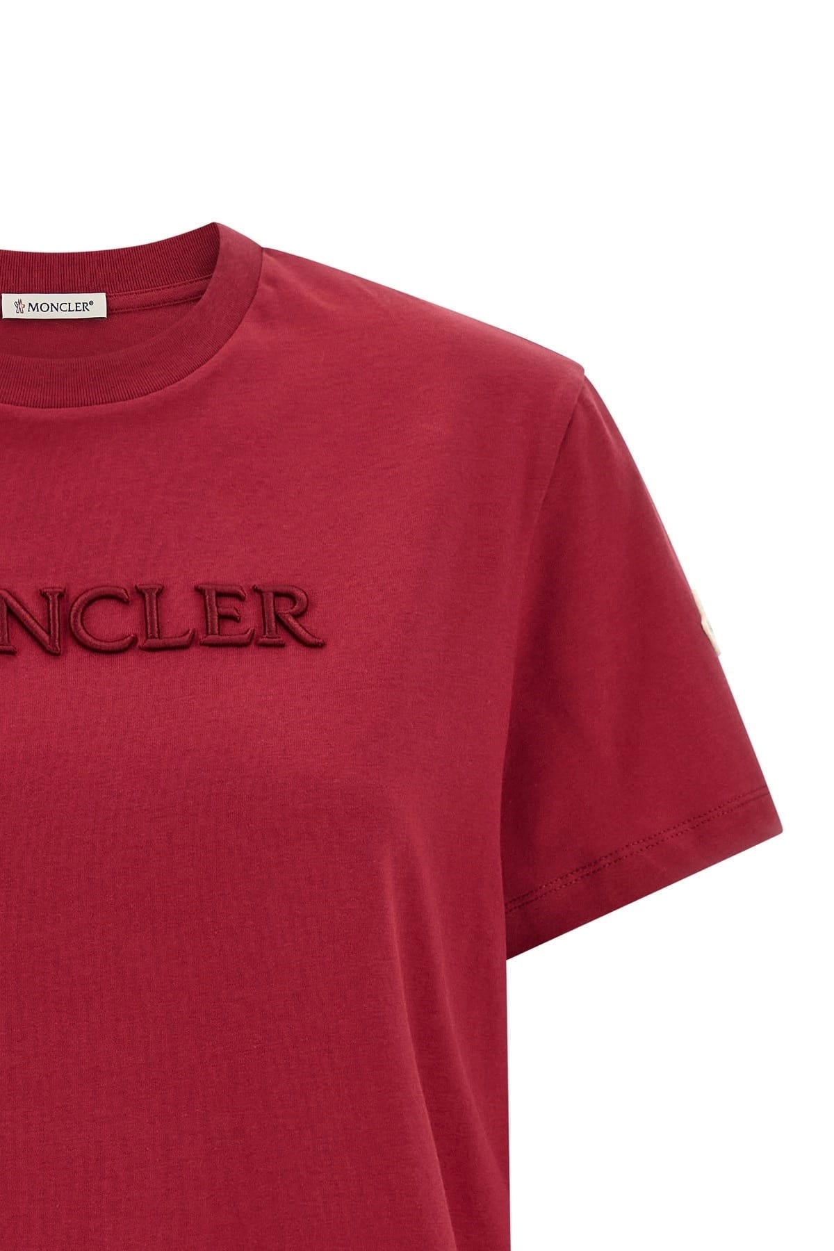 Moncler Moncler Logo Embroidery T-Shirt