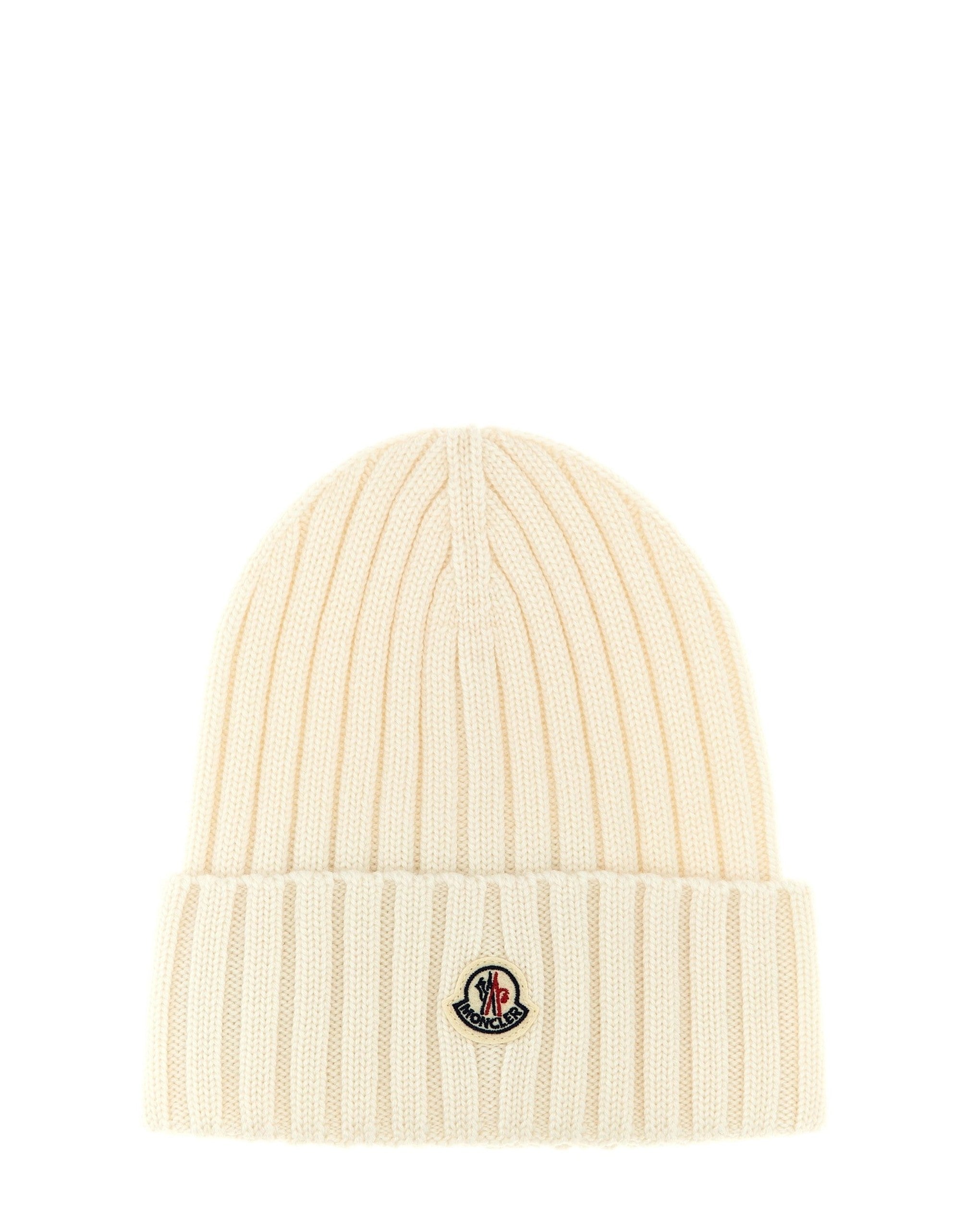 Moncler Logo Patch Beanie