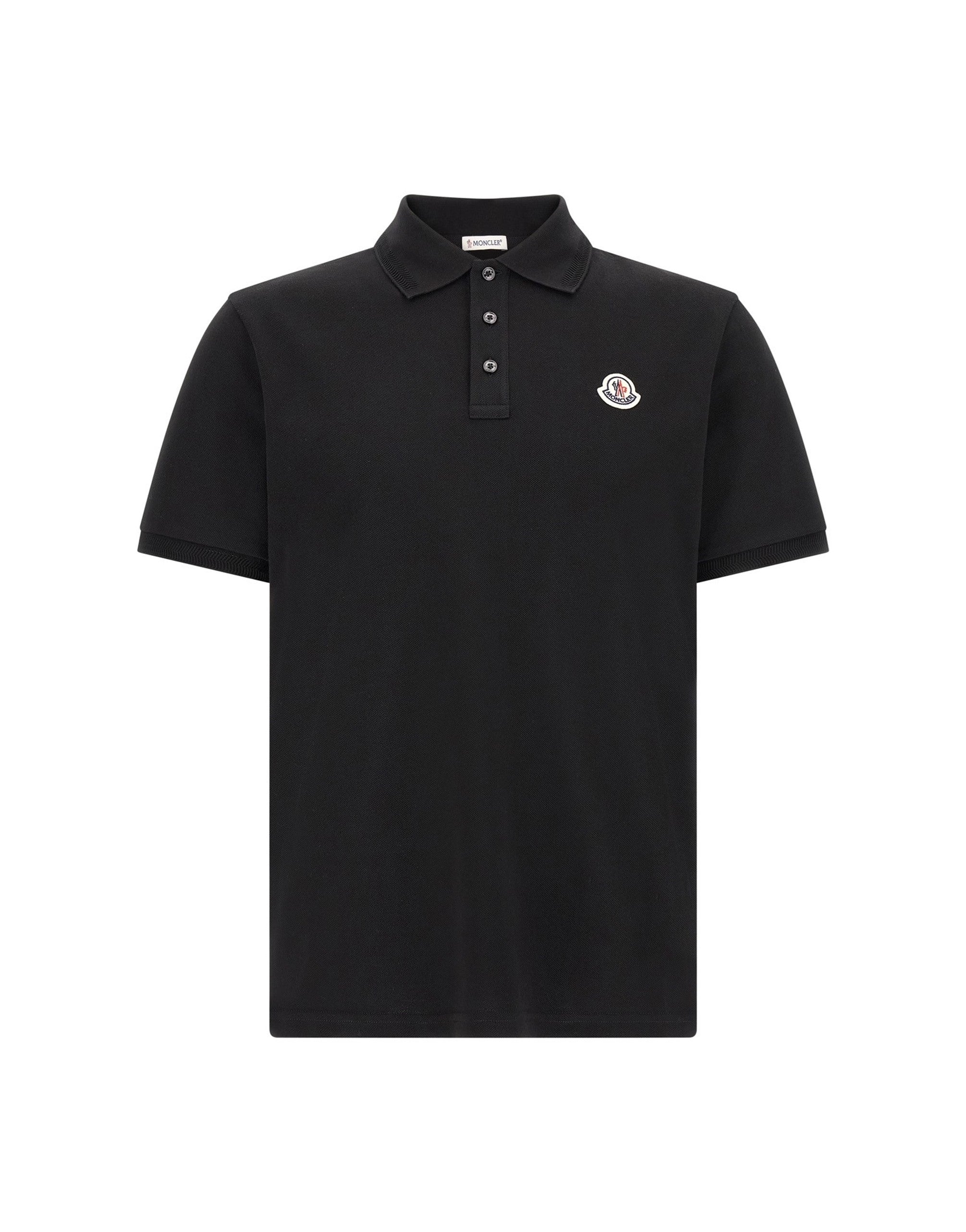 Moncler Logo Patch Polo Shirt