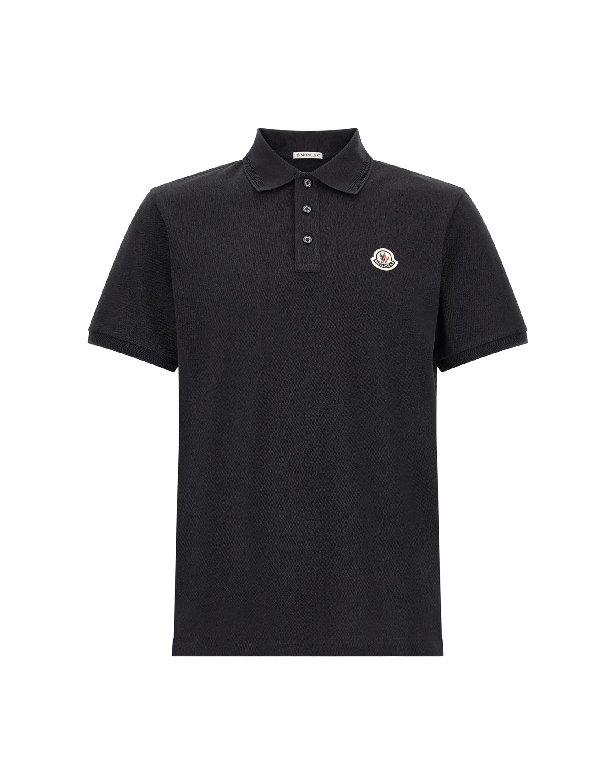 Moncler Logo Patch Polo Shirt