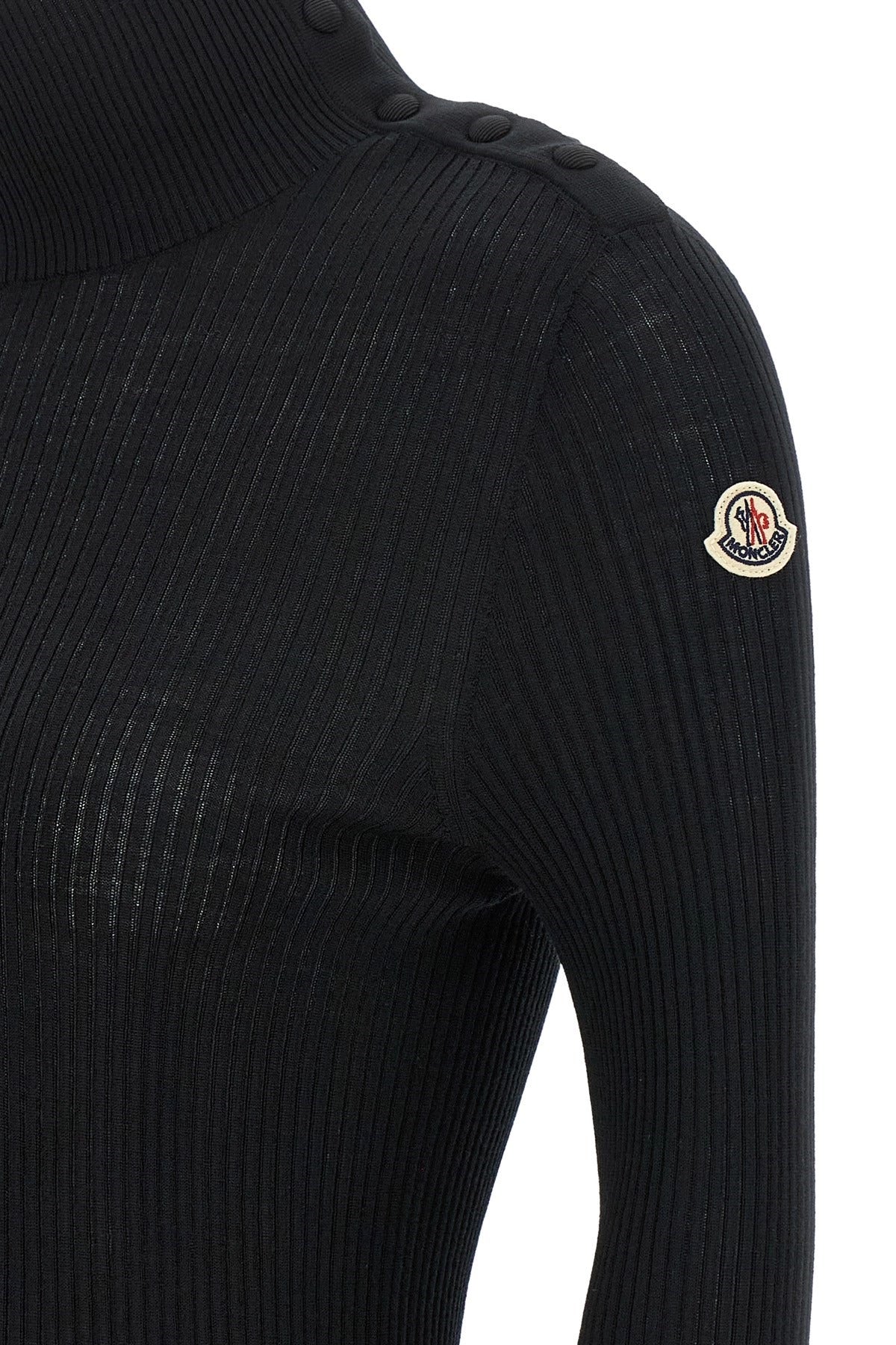 Moncler ロゴ タートルネックセーター